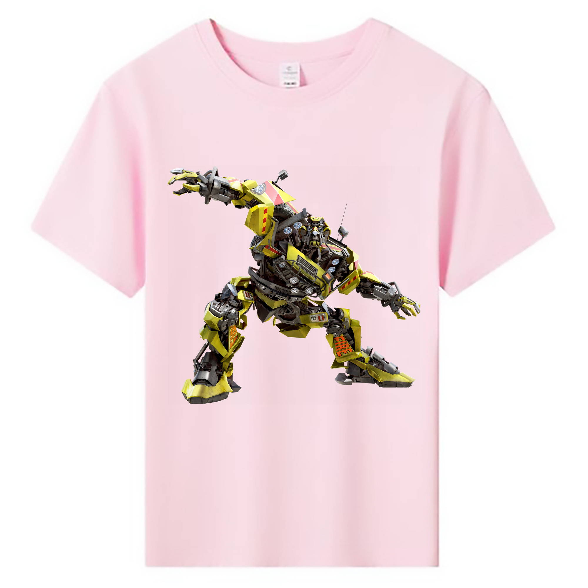 （画像用） Transformers トランスフォーマー 綿100％キッズTシャツ（フロントプリント）