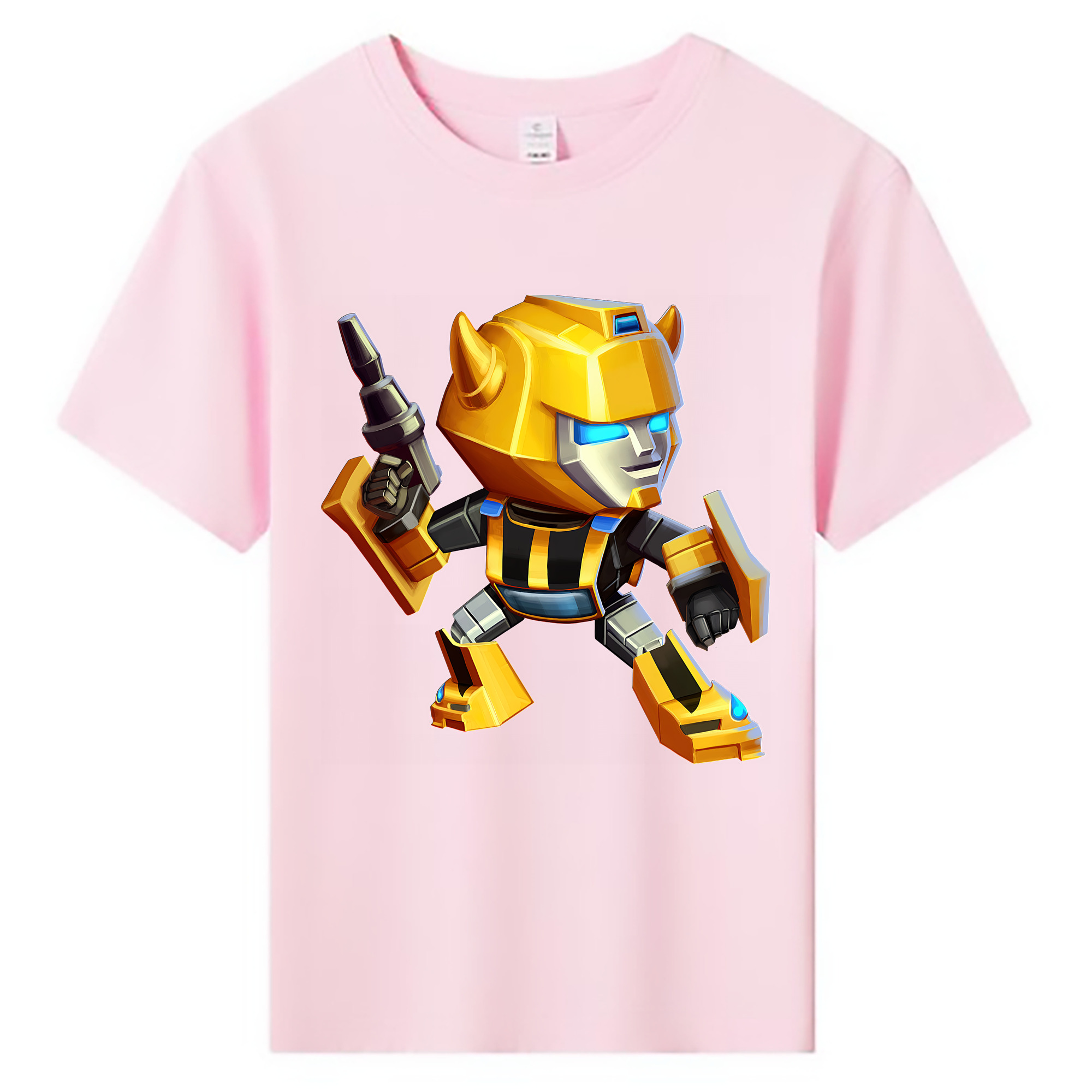 （画像用） Transformers トランスフォーマー 綿100％キッズTシャツ（フロントプリント）