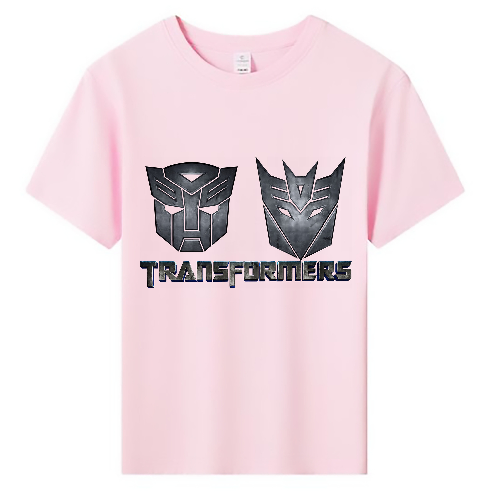 （画像用） Transformers トランスフォーマー 綿100％キッズTシャツ（フロントプリント）