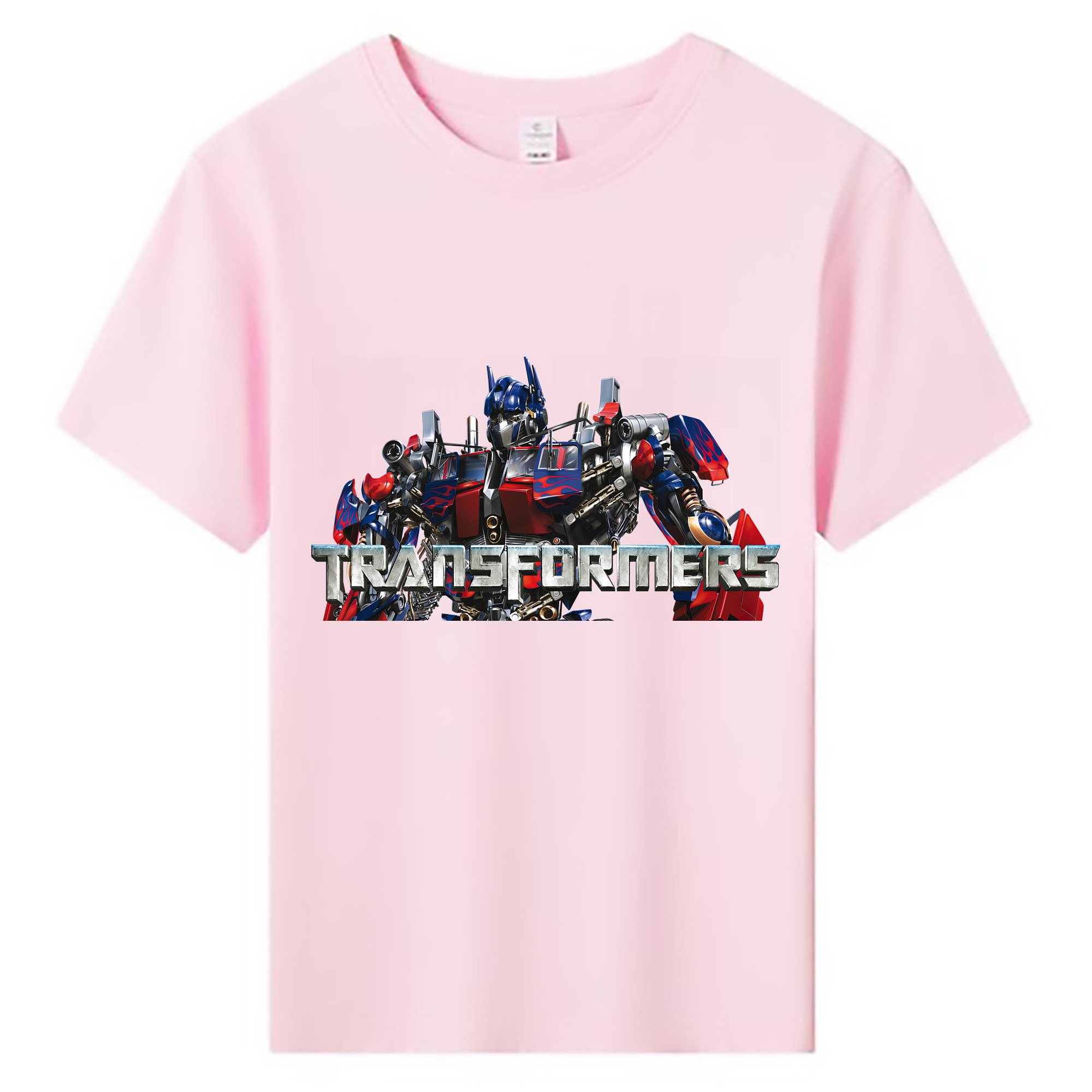 （画像用） Transformers トランスフォーマー 綿100％キッズTシャツ（フロントプリント）