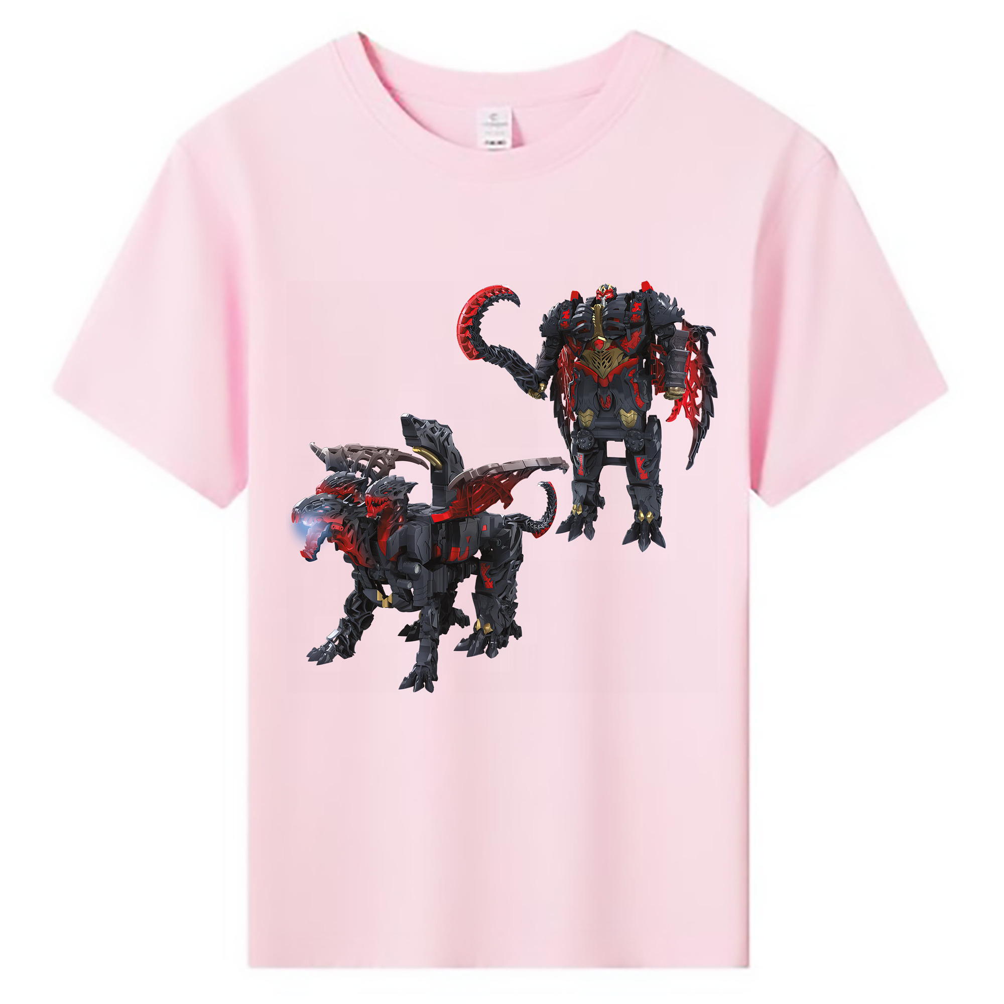 （画像用） Transformers トランスフォーマー 綿100％キッズTシャツ（フロントプリント）