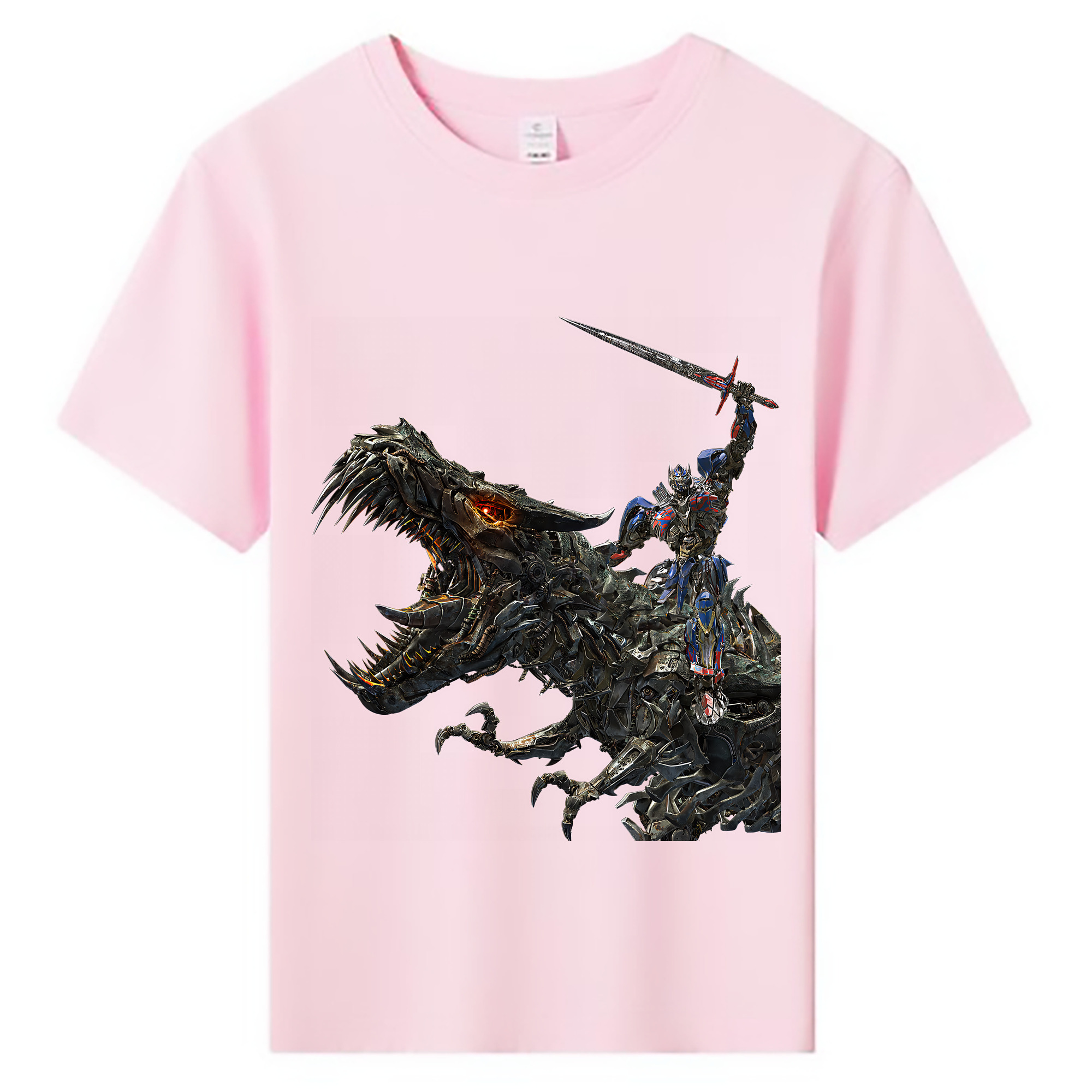 （画像用） Transformers トランスフォーマー 綿100％キッズTシャツ（フロントプリント）