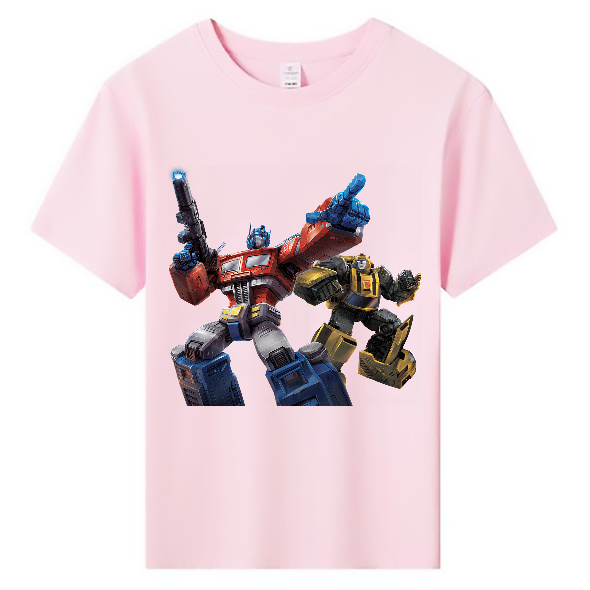（画像用） Transformers トランスフォーマー 綿100％キッズTシャツ（フロントプリント）