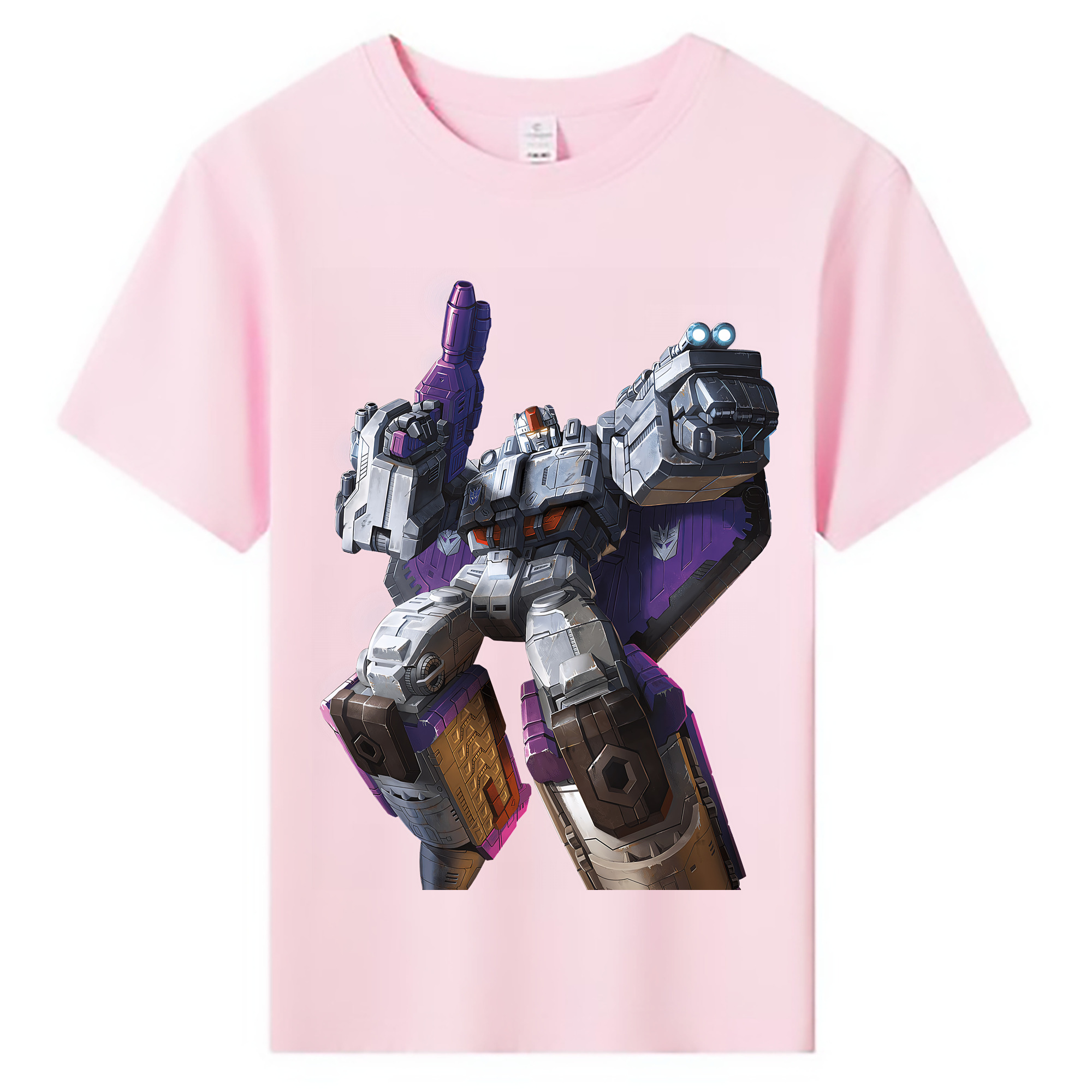 （画像用） Transformers トランスフォーマー 綿100％キッズTシャツ（フロントプリント）