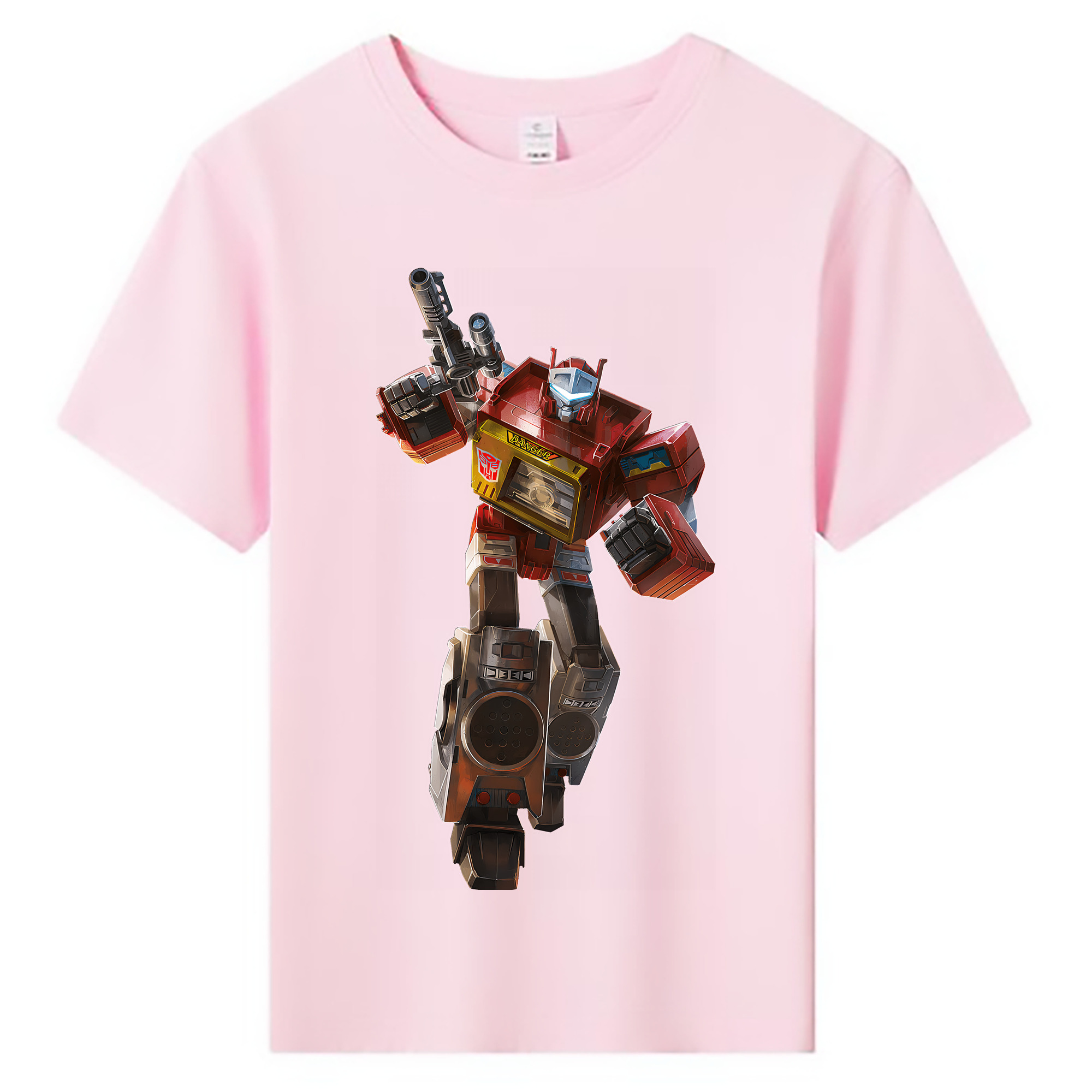 （画像用） Transformers トランスフォーマー 綿100％キッズTシャツ（フロントプリント）