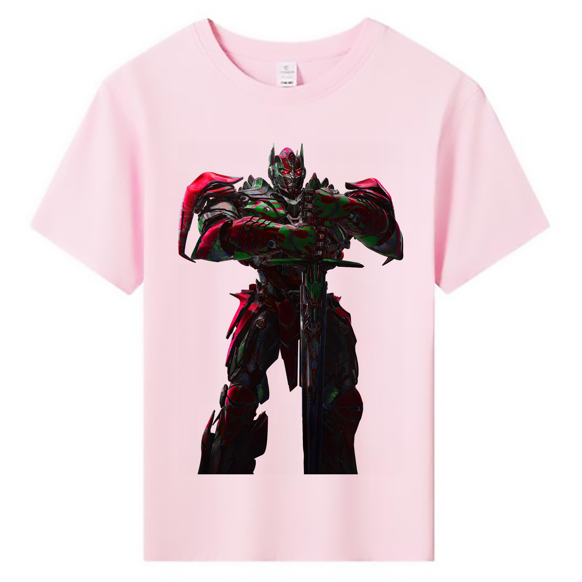 （画像用） Transformers トランスフォーマー 綿100％キッズTシャツ（フロントプリント）