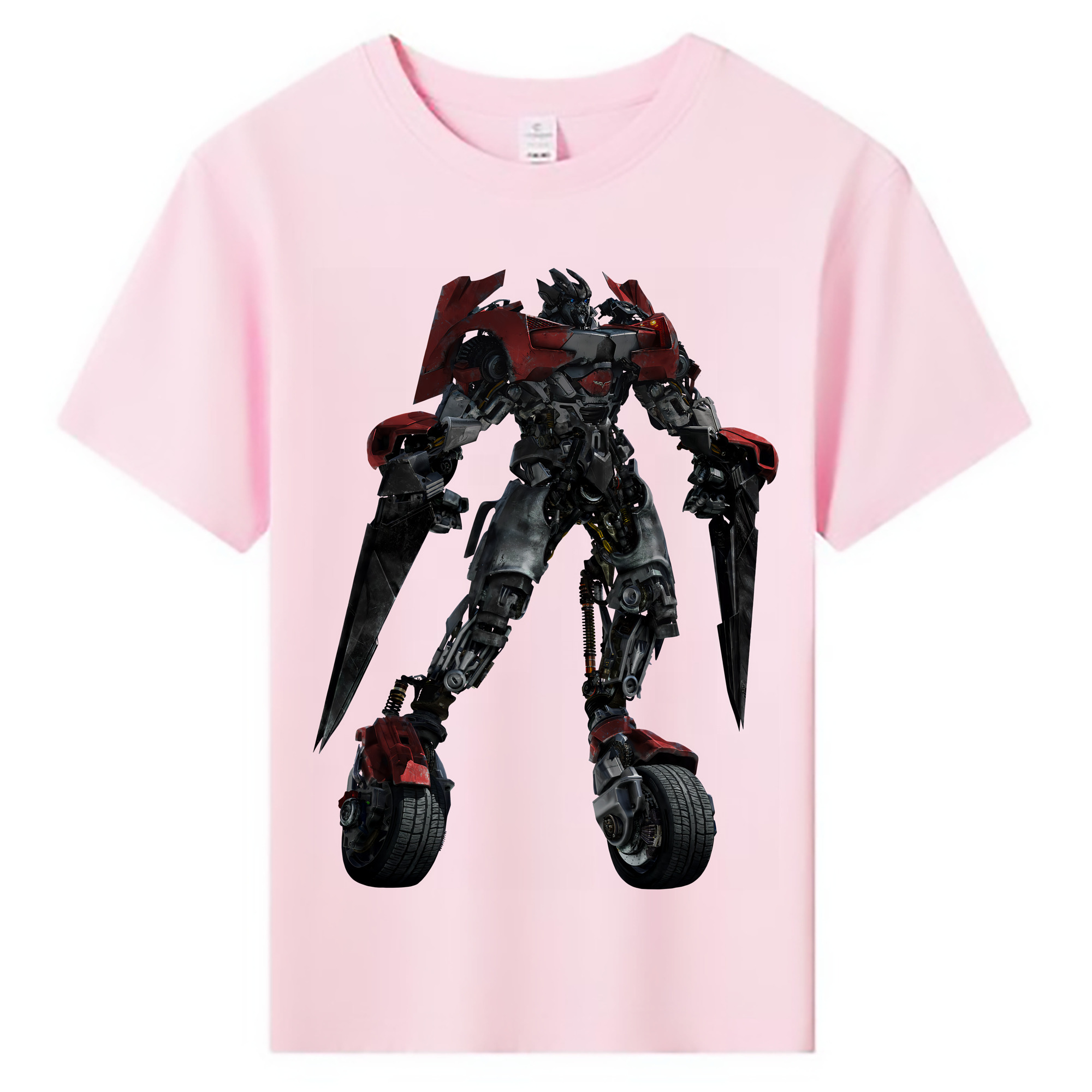 （画像用） Transformers トランスフォーマー 綿100％キッズTシャツ（フロントプリント）