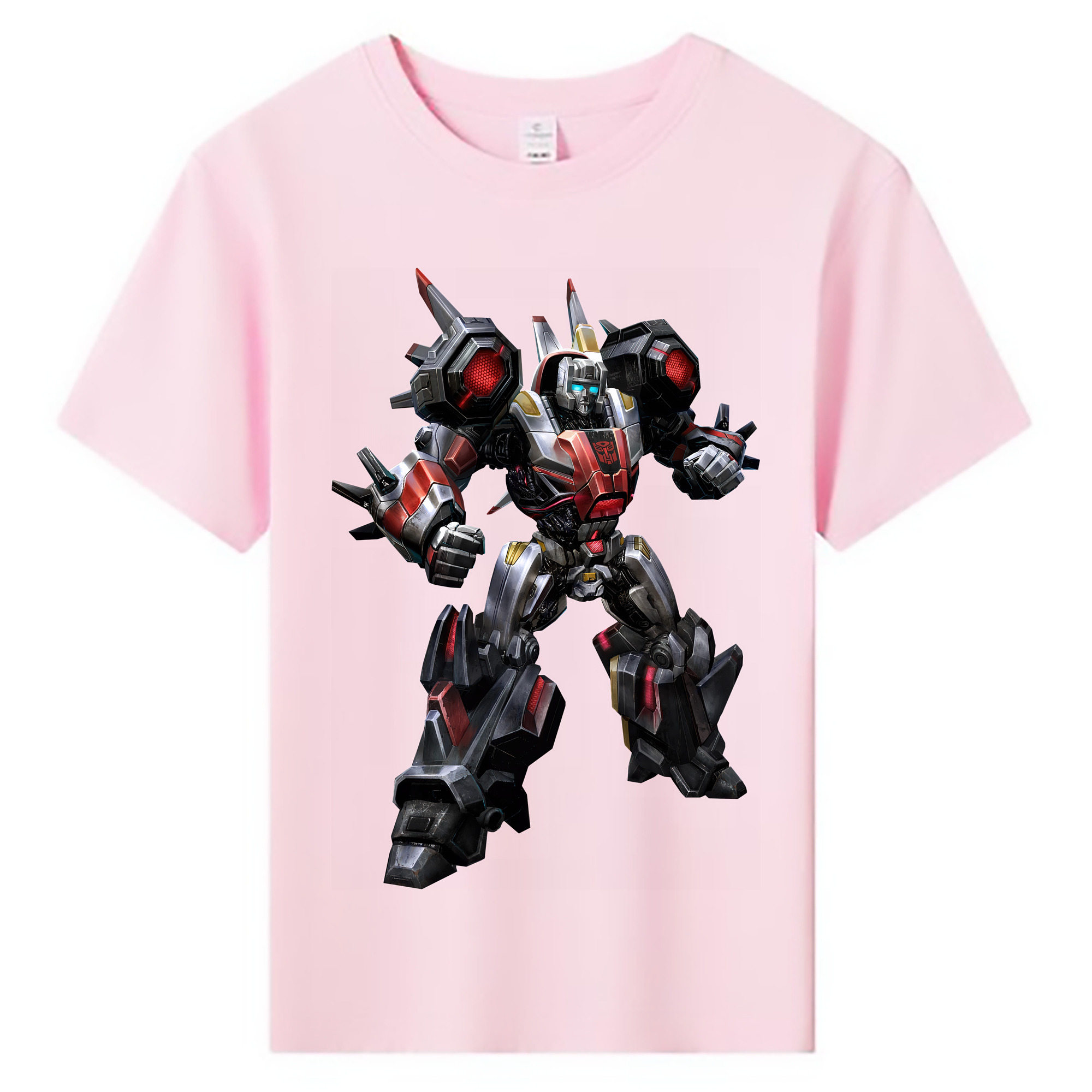 （画像用） Transformers トランスフォーマー 綿100％キッズTシャツ（フロントプリント）