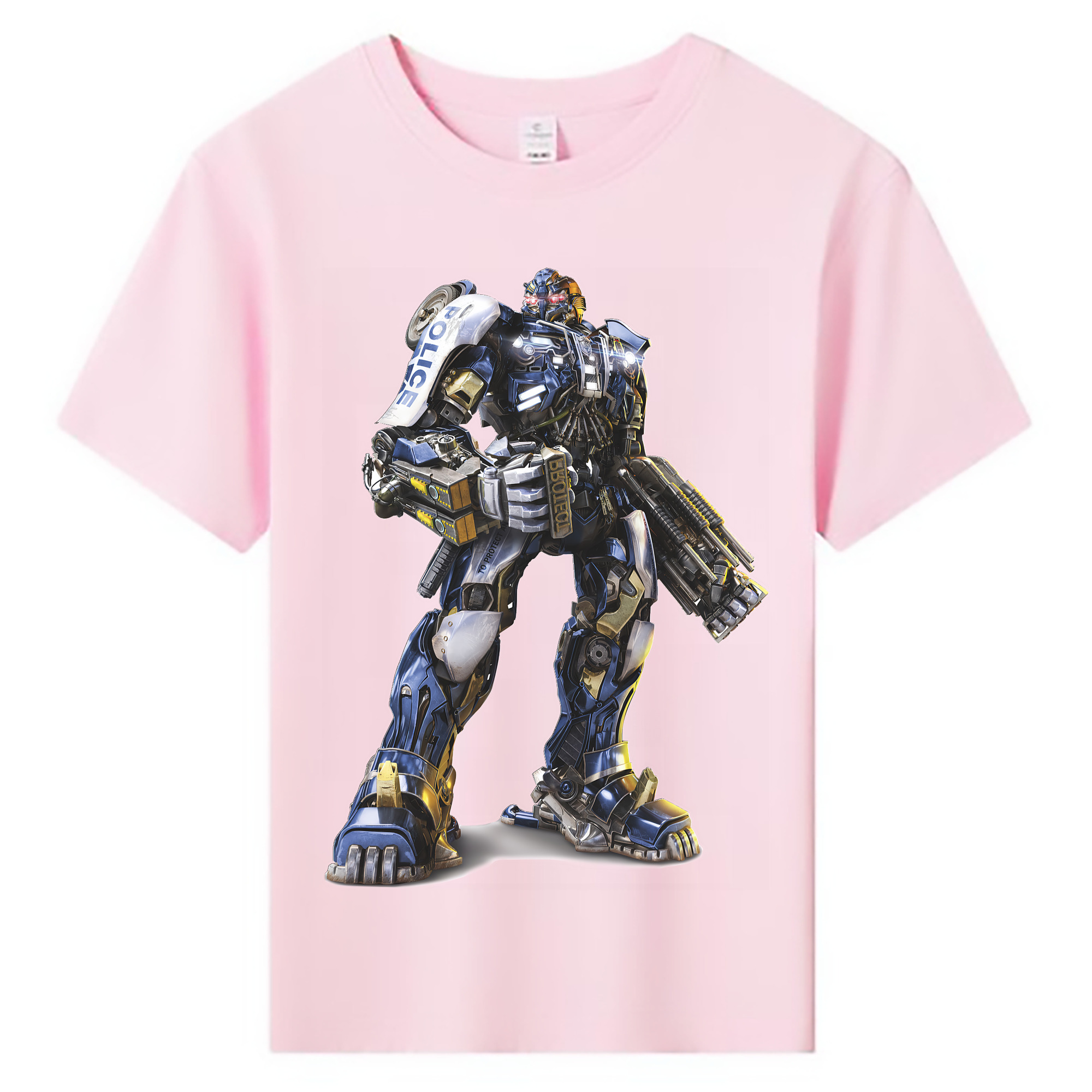 （画像用） Transformers トランスフォーマー 綿100％キッズTシャツ（フロントプリント）