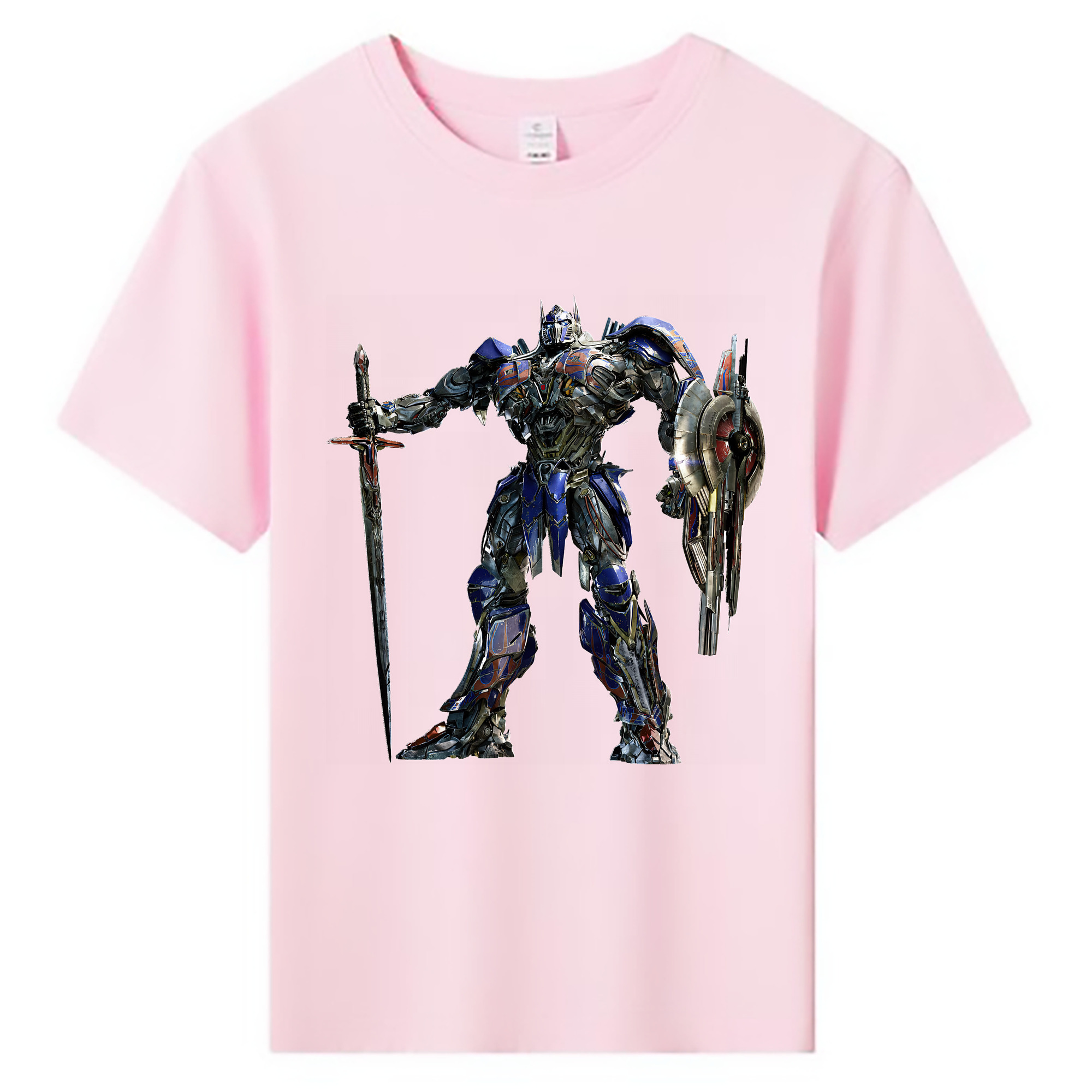 （画像用） Transformers トランスフォーマー 綿100％キッズTシャツ（フロントプリント）