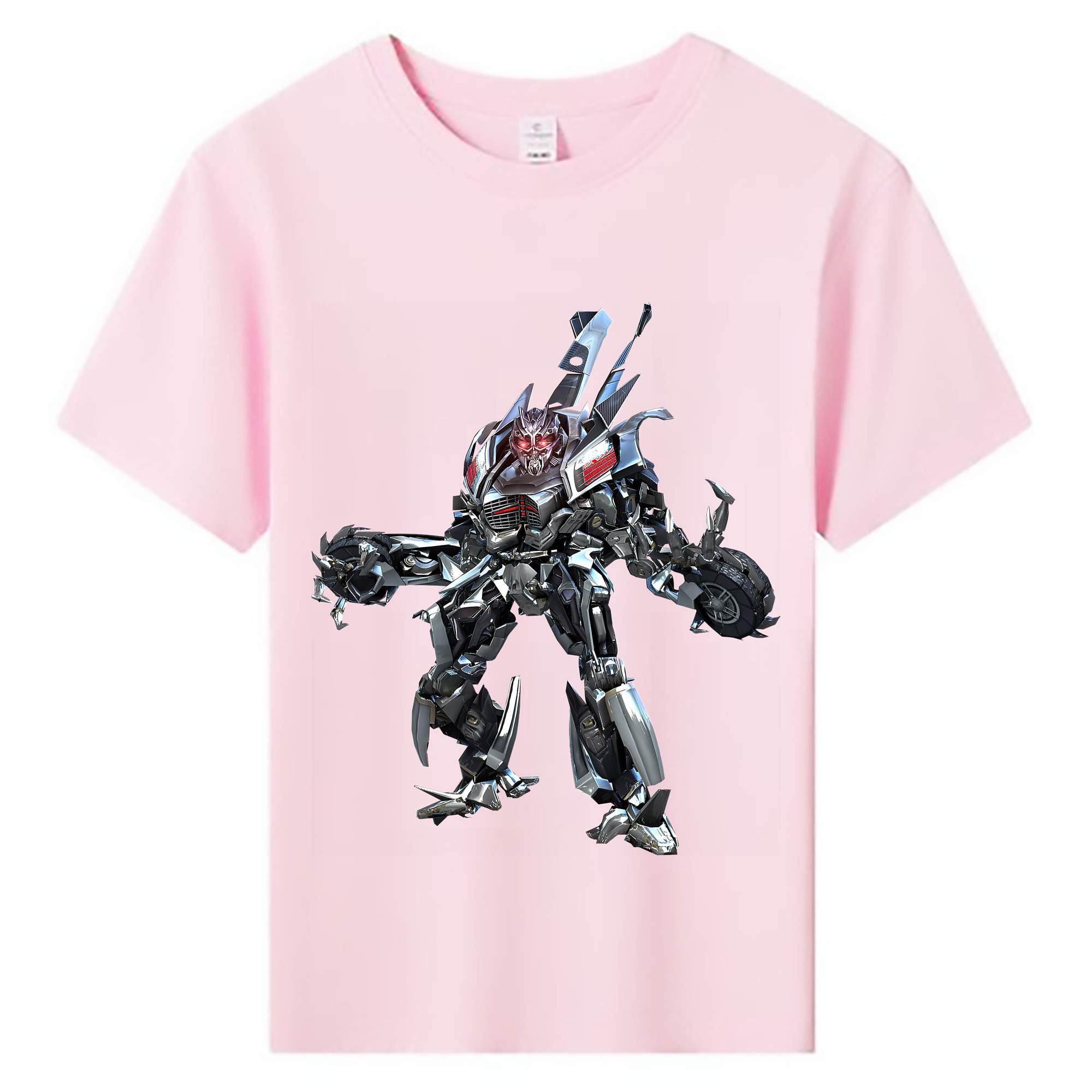 （画像用） Transformers トランスフォーマー 綿100％キッズTシャツ（フロントプリント）