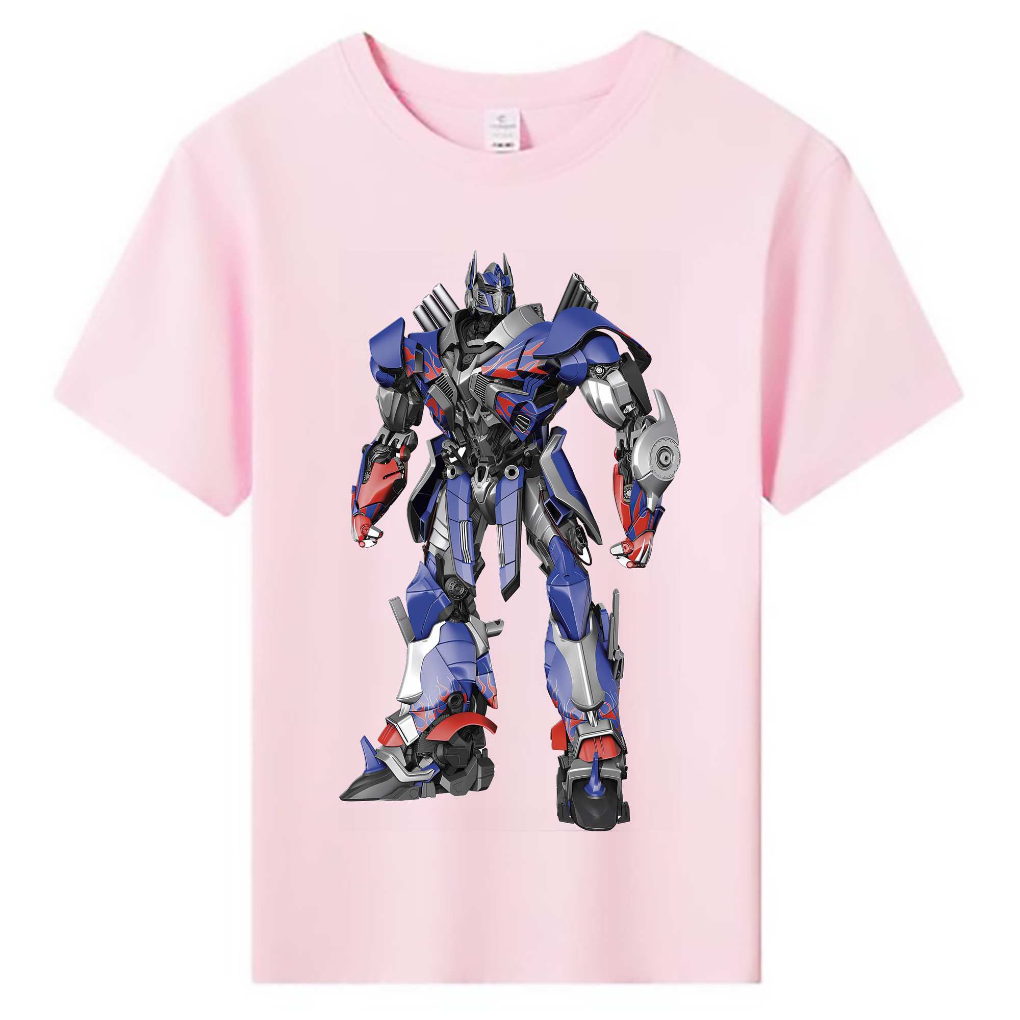 （画像用） Transformers トランスフォーマー 綿100％キッズTシャツ（フロントプリント）