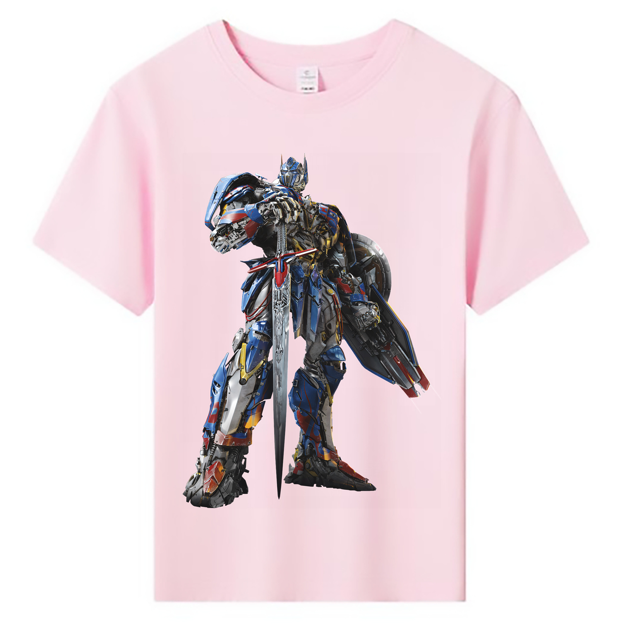 （画像用） Transformers トランスフォーマー 綿100％キッズTシャツ（フロントプリント）