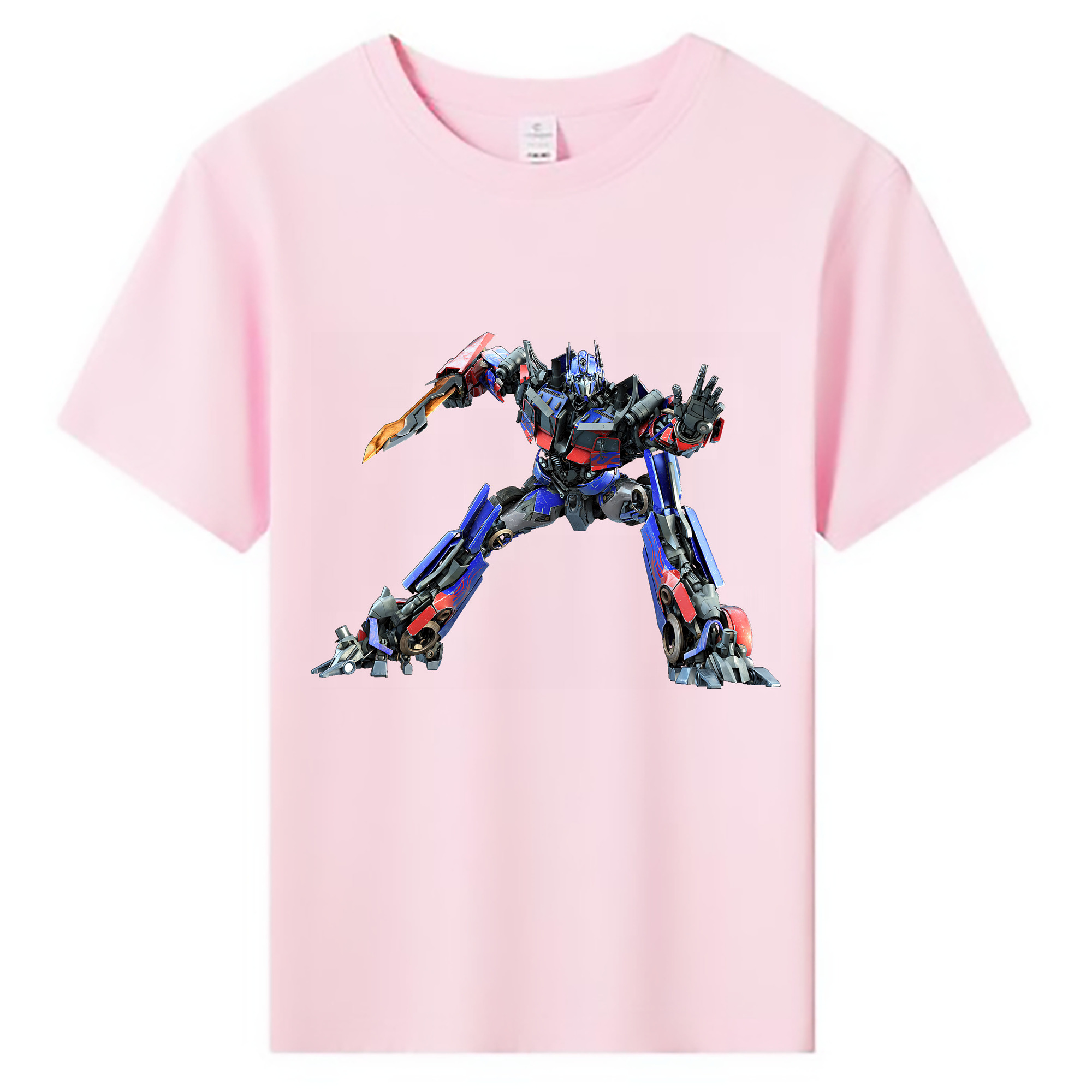 （画像用） Transformers トランスフォーマー 綿100％キッズTシャツ（フロントプリント）