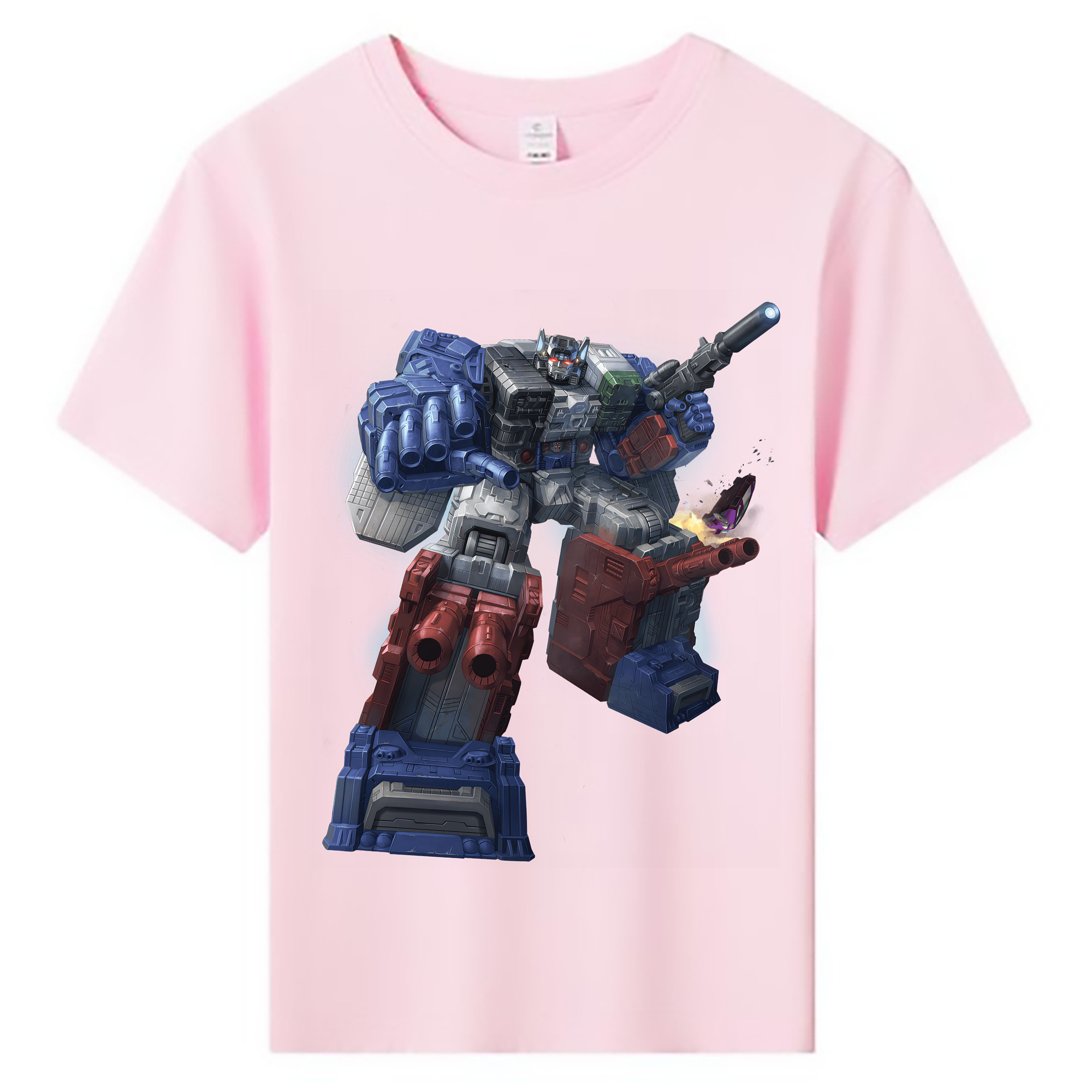（画像用） Transformers トランスフォーマー 綿100％キッズTシャツ（フロントプリント）