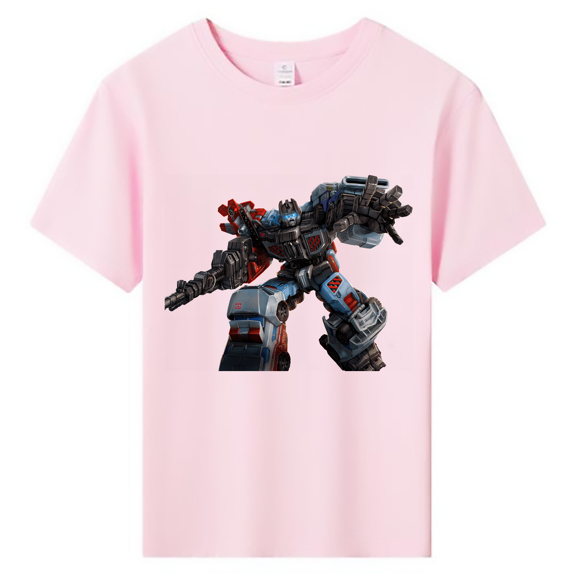 （画像用） Transformers トランスフォーマー 綿100％キッズTシャツ（フロントプリント）