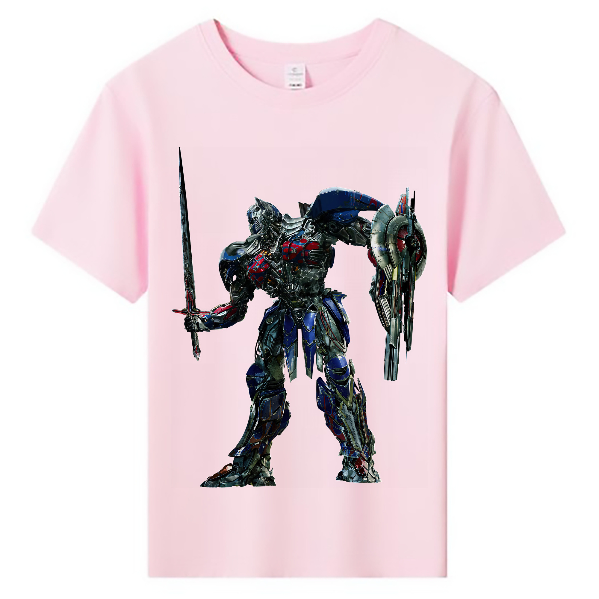 （画像用） Transformers トランスフォーマー 綿100％キッズTシャツ（フロントプリント）