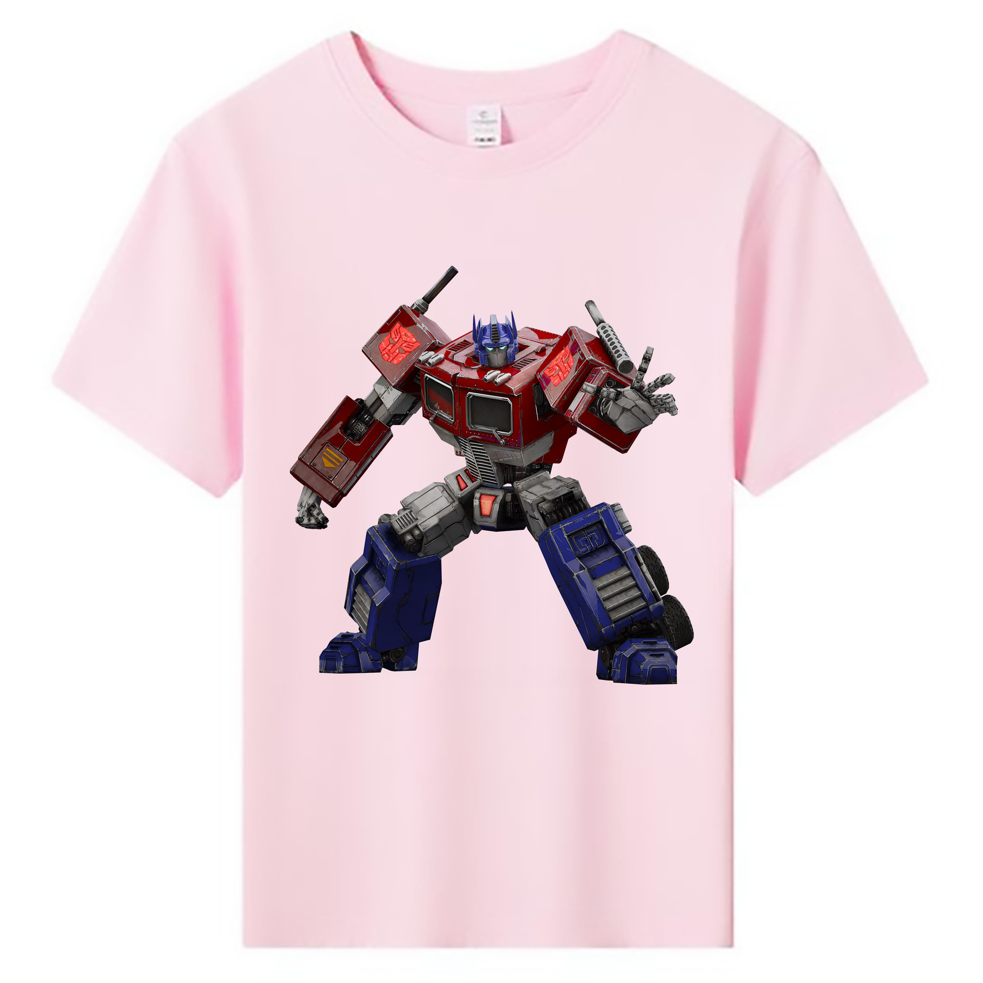 （画像用） Transformers トランスフォーマー 綿100％キッズTシャツ（フロントプリント）