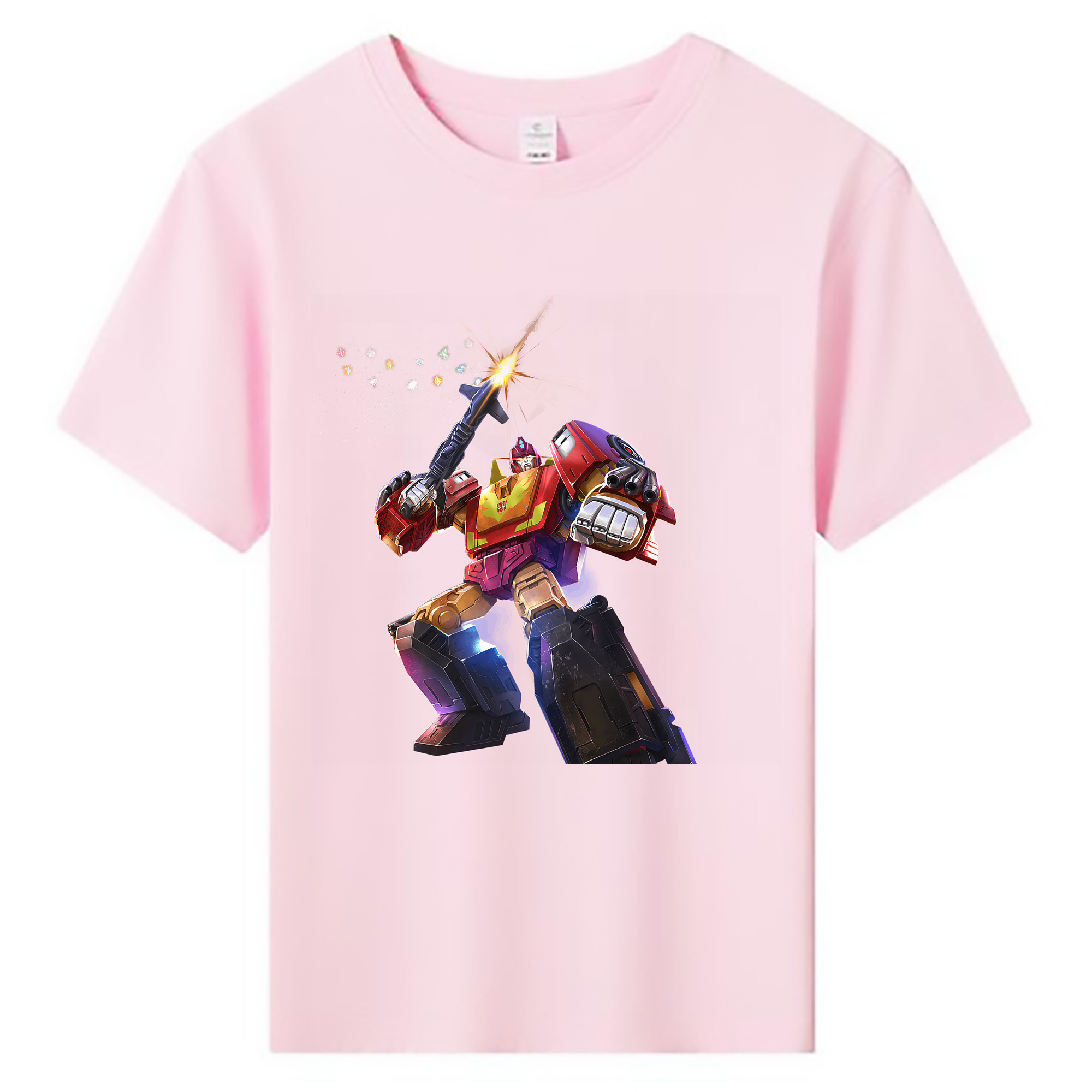 （画像用） Transformers トランスフォーマー 綿100％キッズTシャツ（フロントプリント）