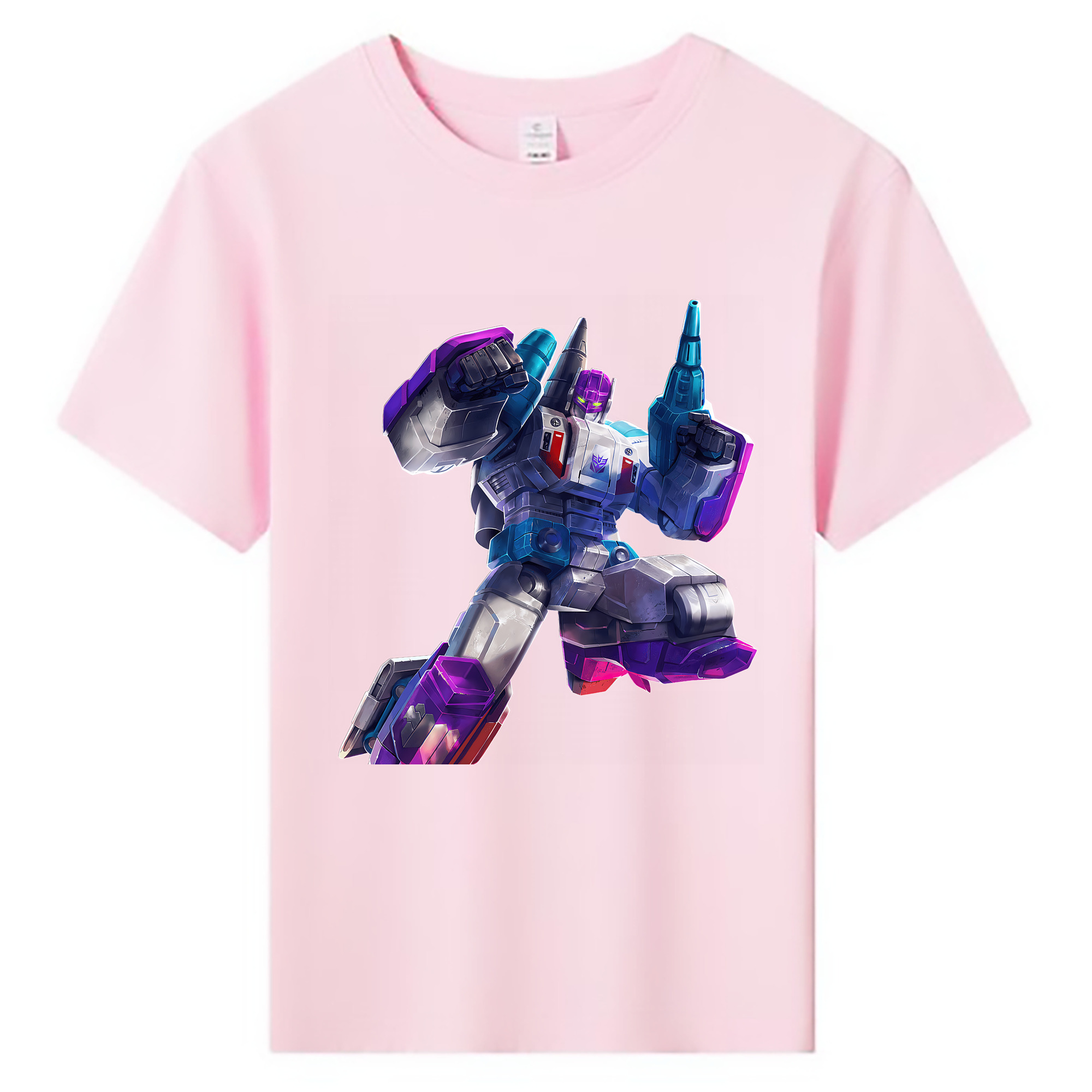 （画像用） Transformers トランスフォーマー 綿100％キッズTシャツ（フロントプリント）