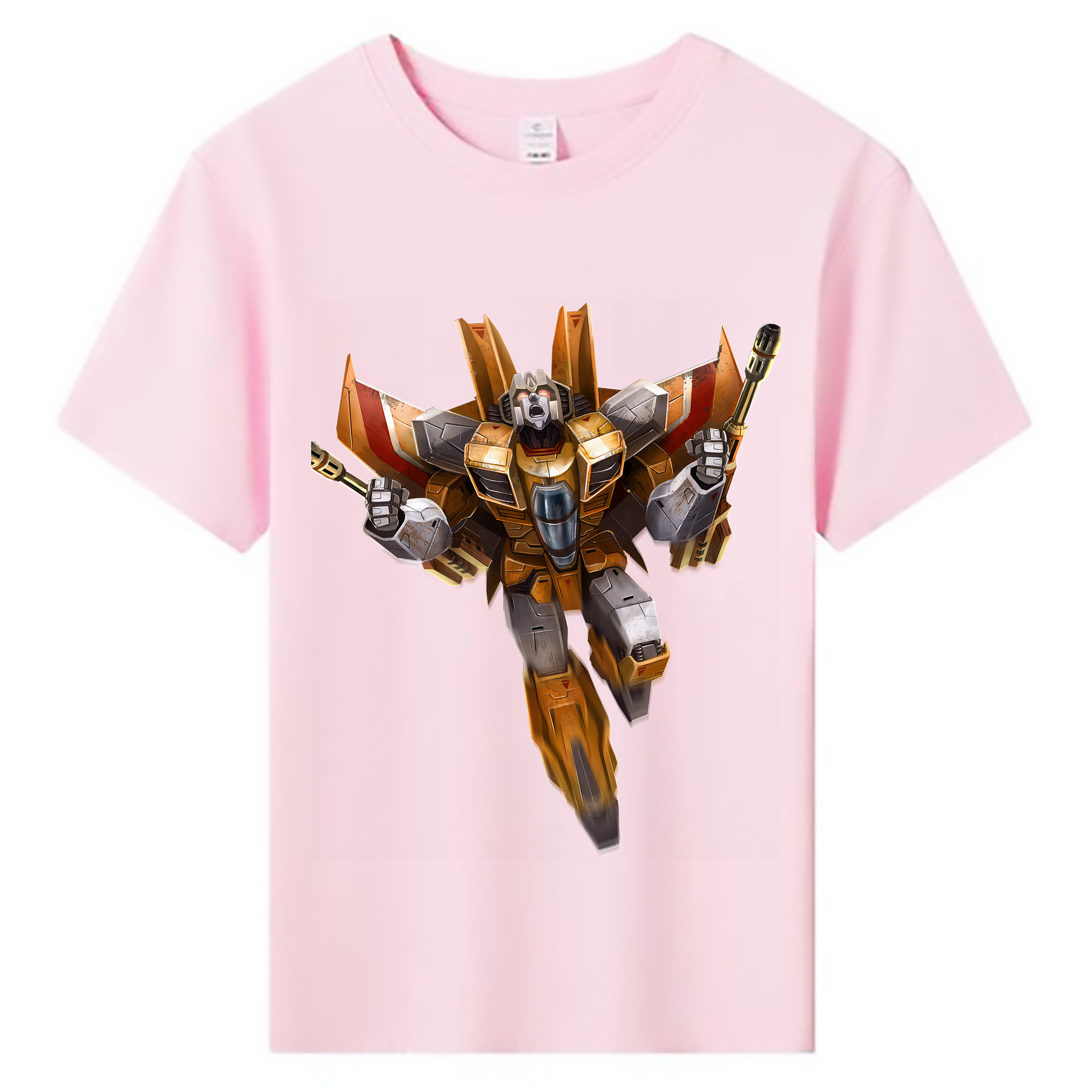 （画像用） Transformers トランスフォーマー 綿100％キッズTシャツ（フロントプリント）
