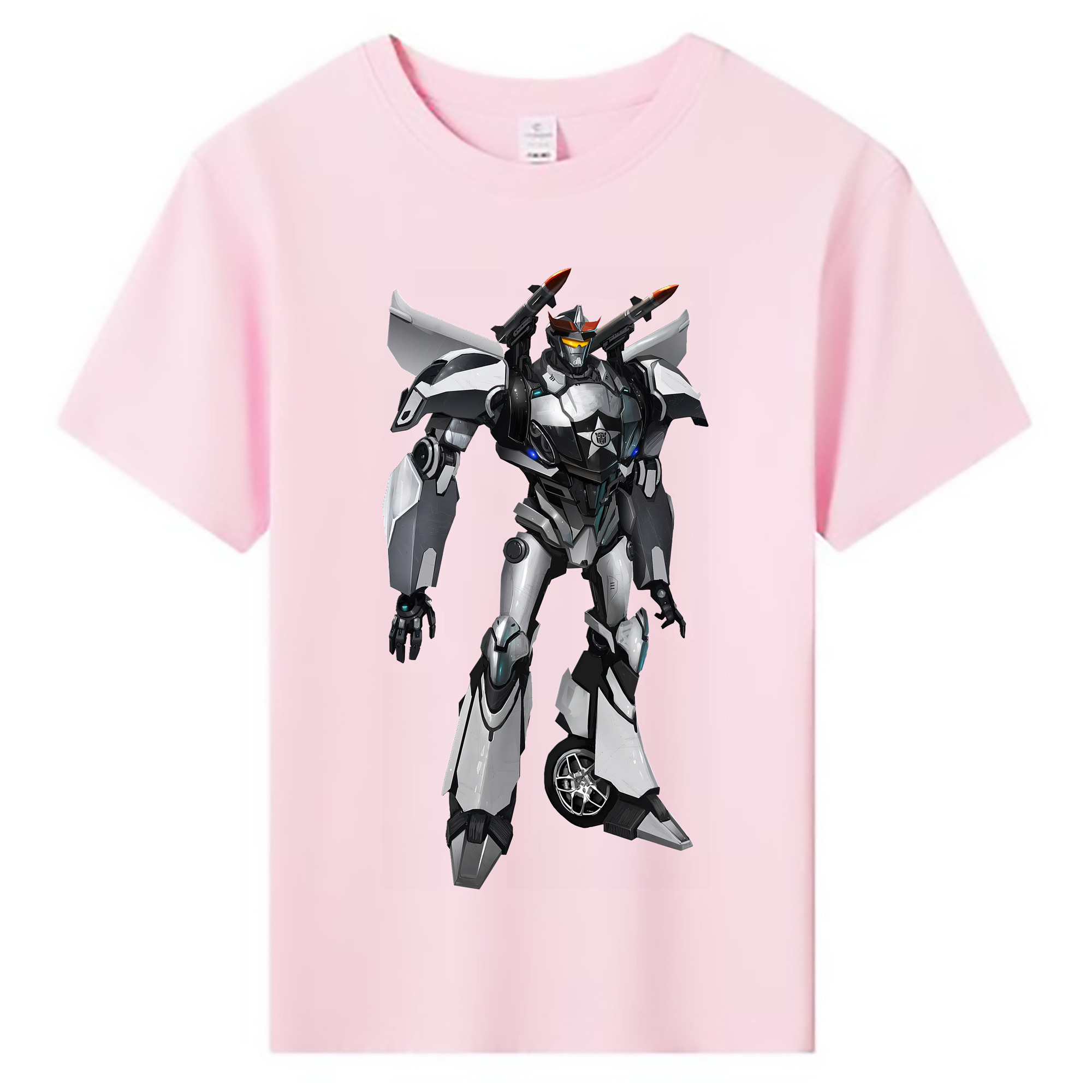 （画像用） Transformers トランスフォーマー 綿100％キッズTシャツ（フロントプリント）