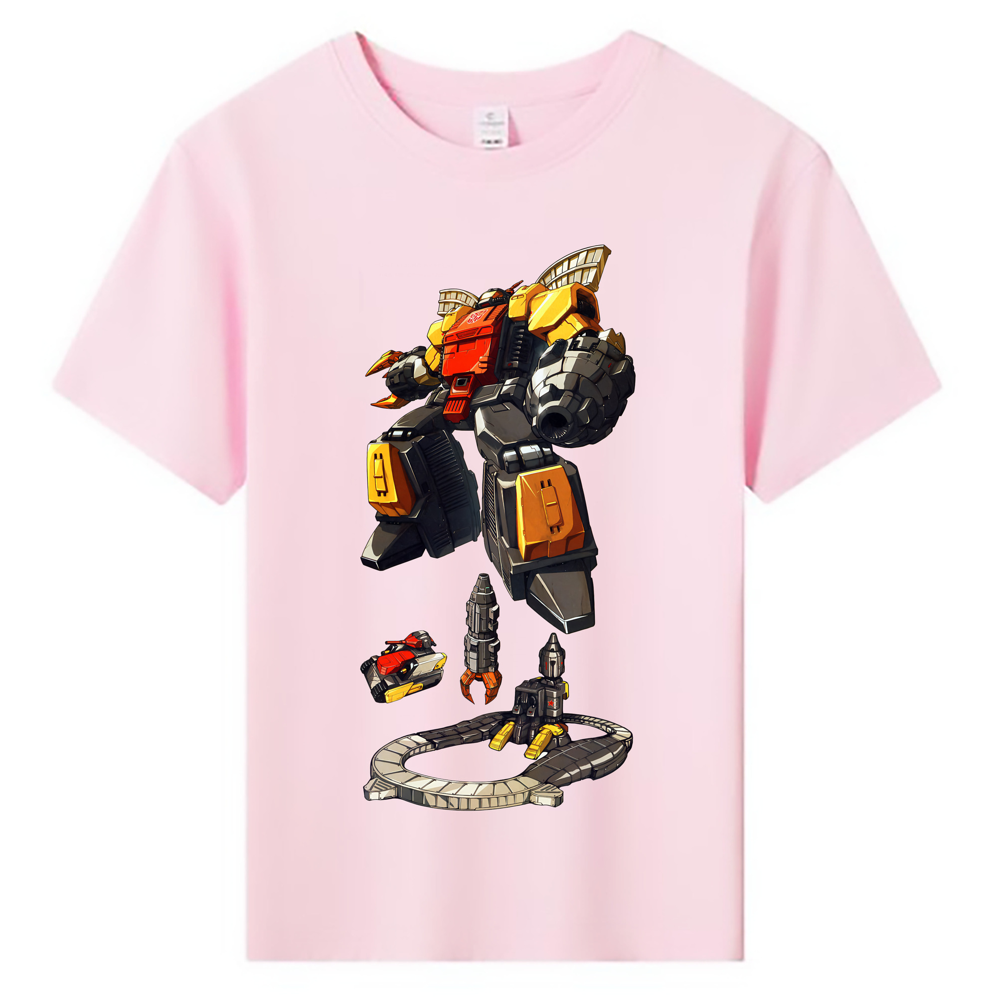 （画像用） Transformers トランスフォーマー 綿100％キッズTシャツ（フロントプリント）