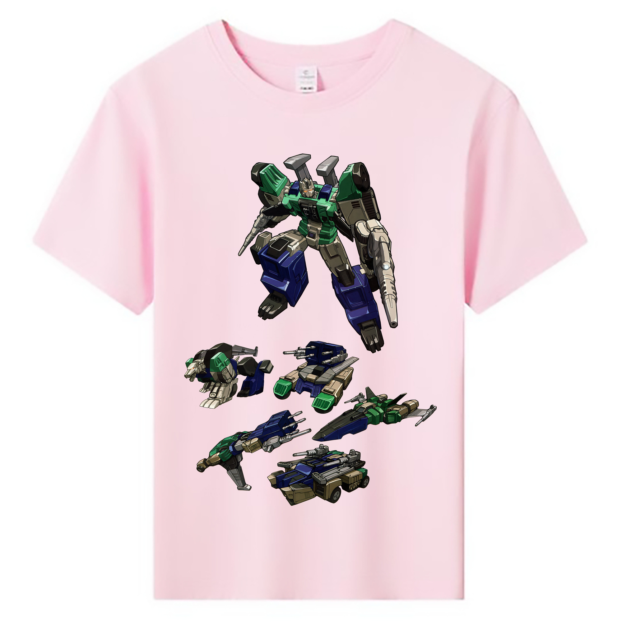 （画像用） Transformers トランスフォーマー 綿100％キッズTシャツ（フロントプリント）