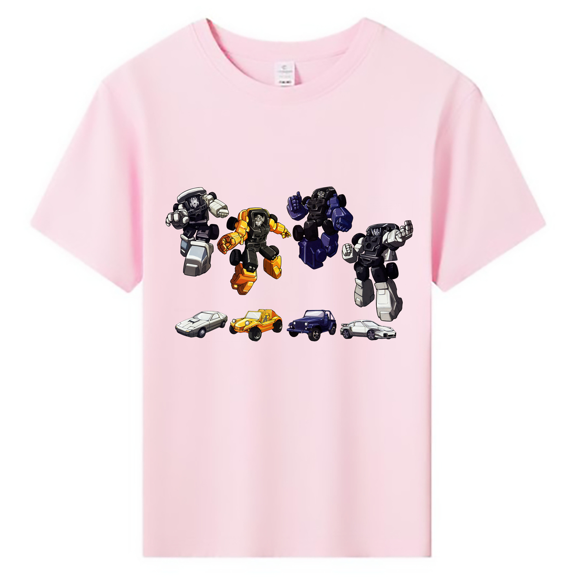 （画像用） Transformers トランスフォーマー 綿100％キッズTシャツ（フロントプリント）