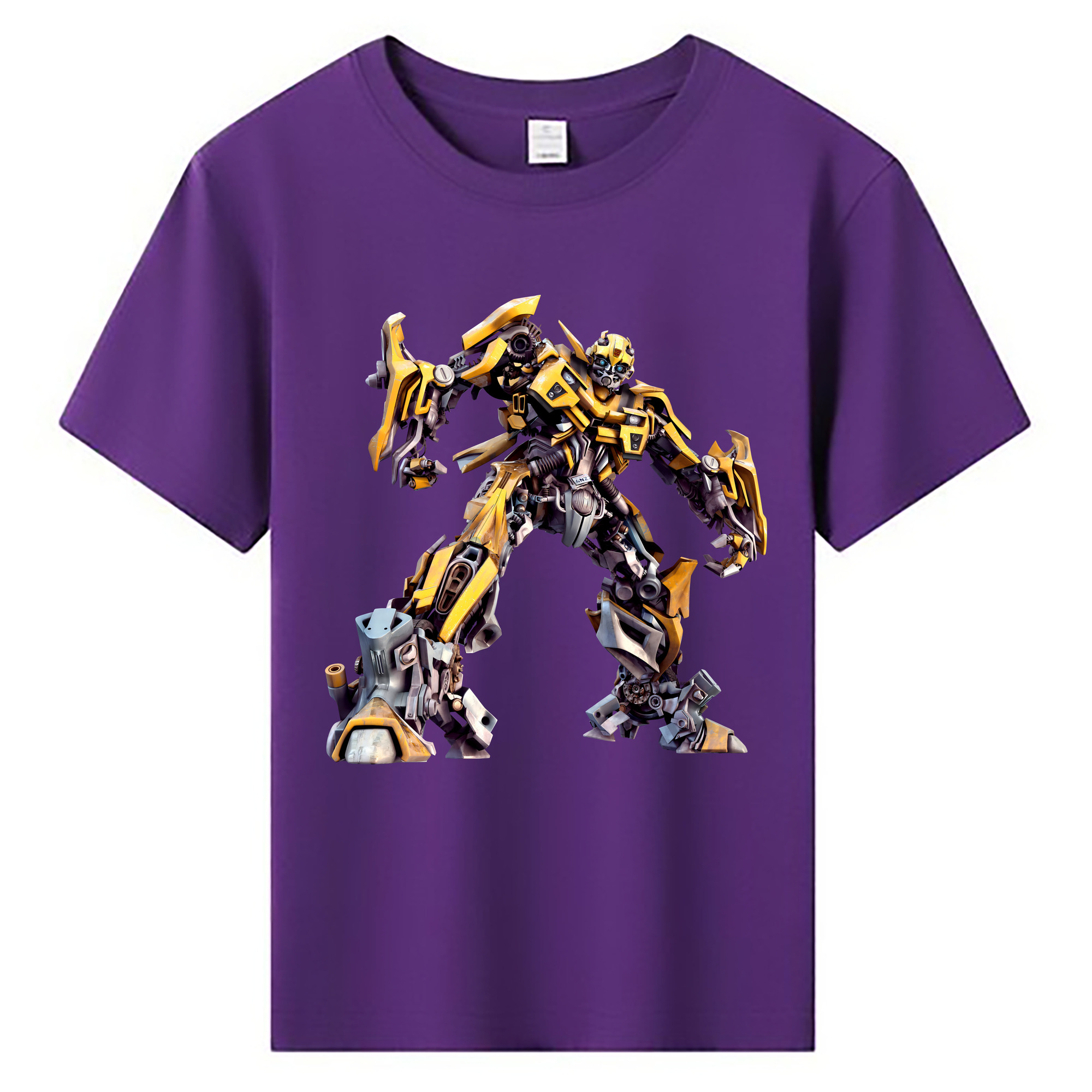 （画像用） Transformers トランスフォーマー 綿100％キッズTシャツ（フロントプリント）