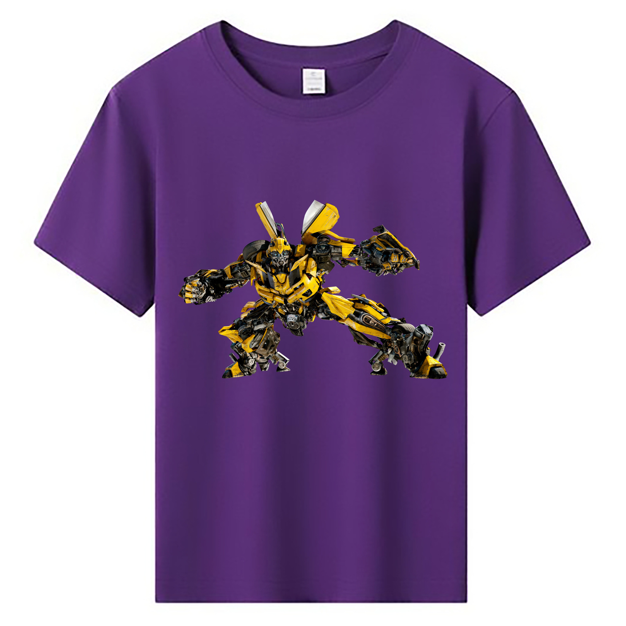 （画像用） Transformers トランスフォーマー 綿100％キッズTシャツ（フロントプリント）