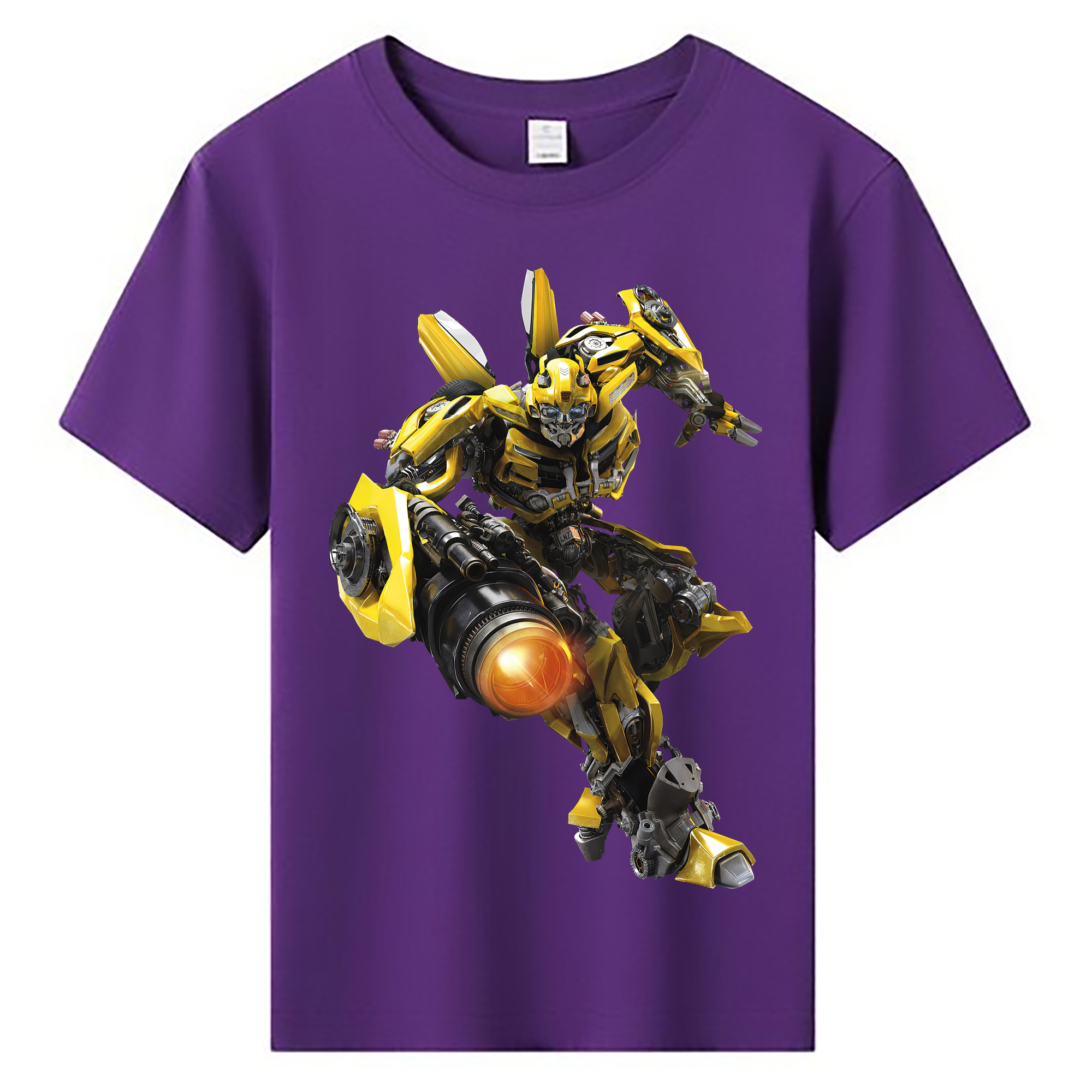 （画像用） Transformers トランスフォーマー 綿100％キッズTシャツ（フロントプリント）