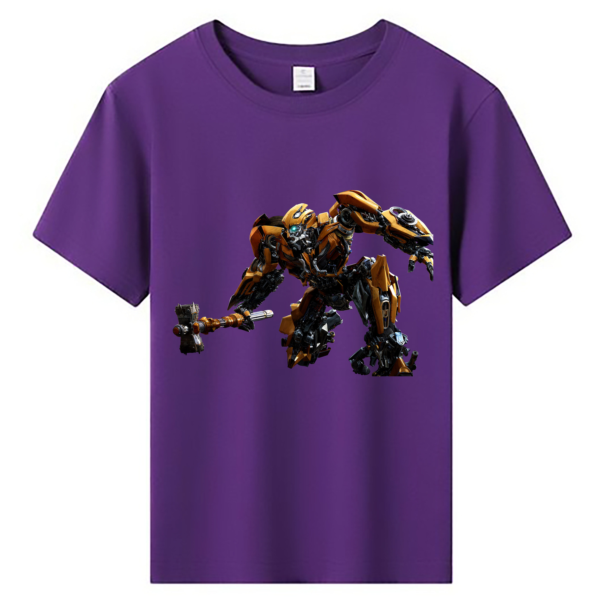 （画像用） Transformers トランスフォーマー 綿100％キッズTシャツ（フロントプリント）