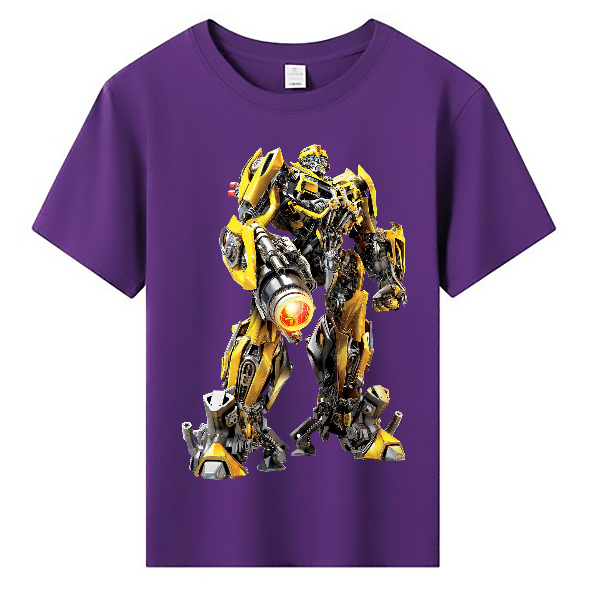 （画像用） Transformers トランスフォーマー 綿100％キッズTシャツ（フロントプリント）