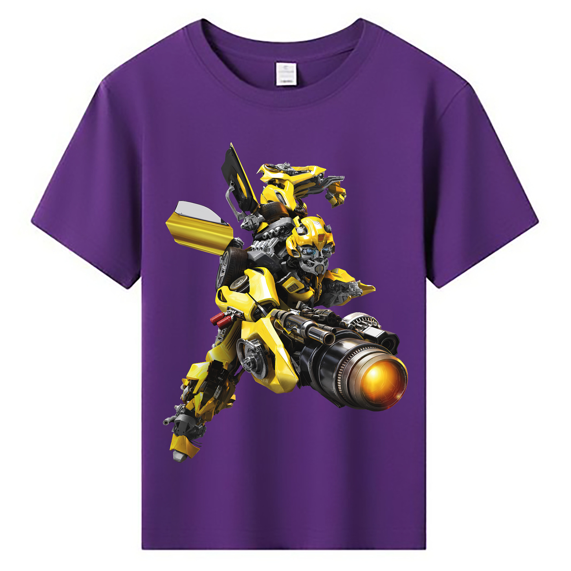 （画像用） Transformers トランスフォーマー 綿100％キッズTシャツ（フロントプリント）