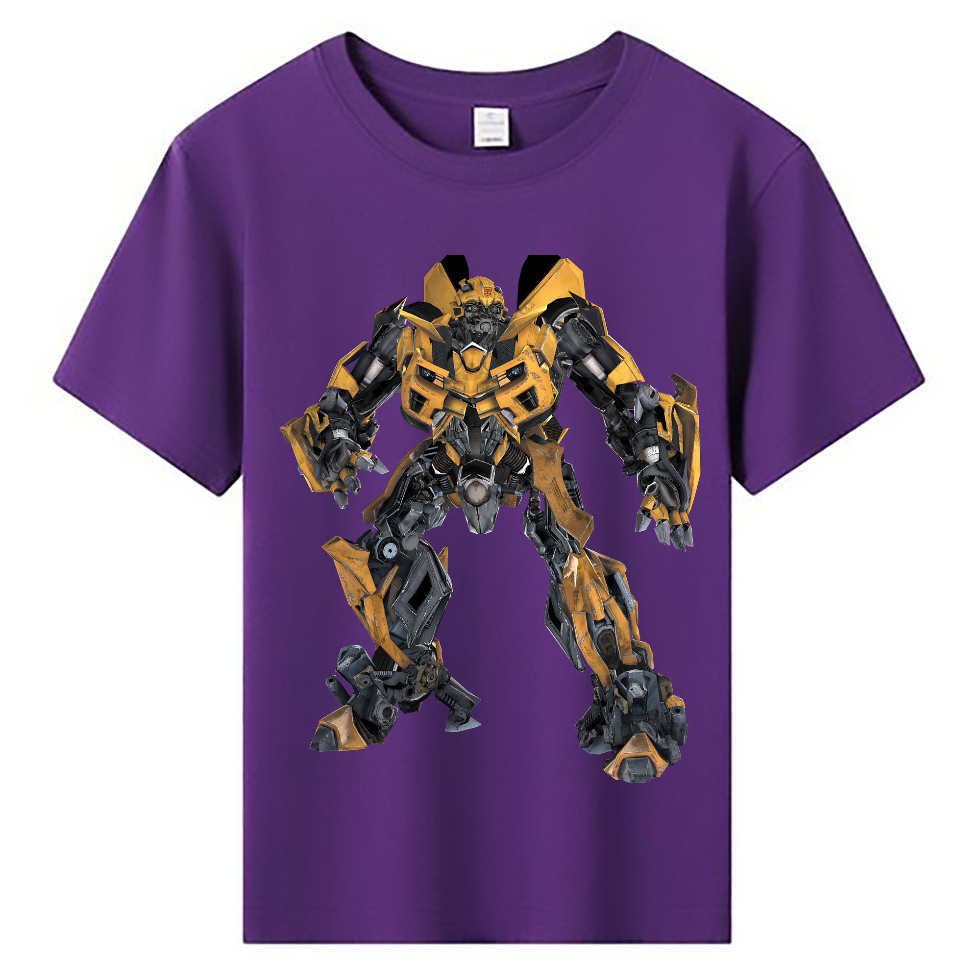 （画像用） Transformers トランスフォーマー 綿100％キッズTシャツ（フロントプリント）