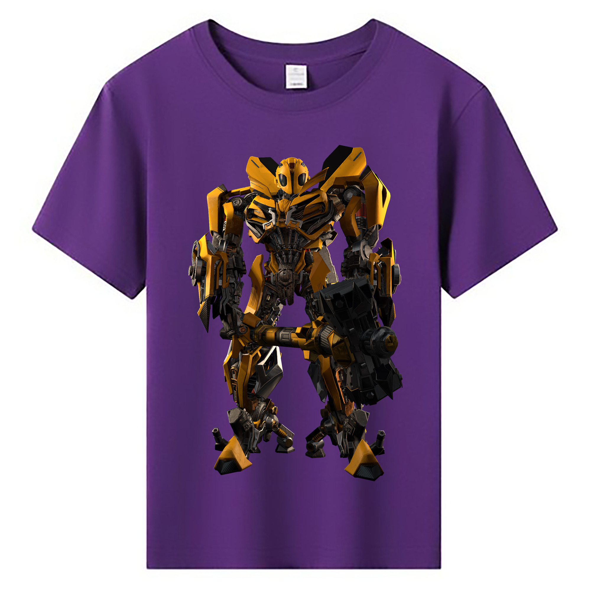 （画像用） Transformers トランスフォーマー 綿100％キッズTシャツ（フロントプリント）