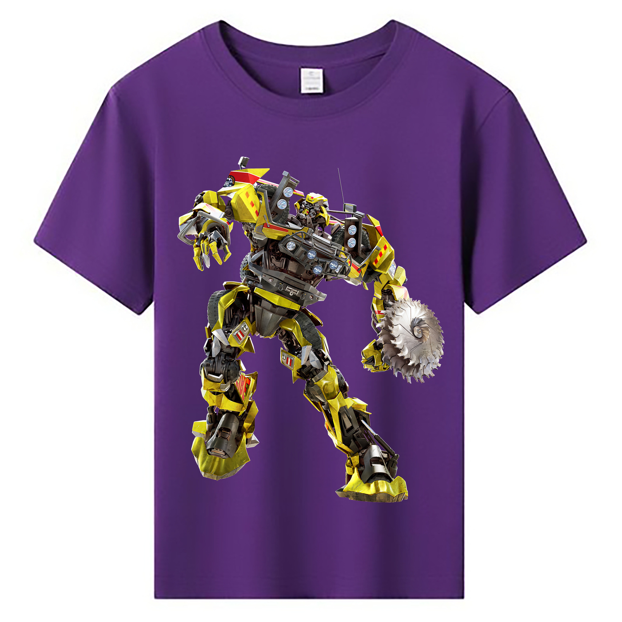 （画像用） Transformers トランスフォーマー 綿100％キッズTシャツ（フロントプリント）