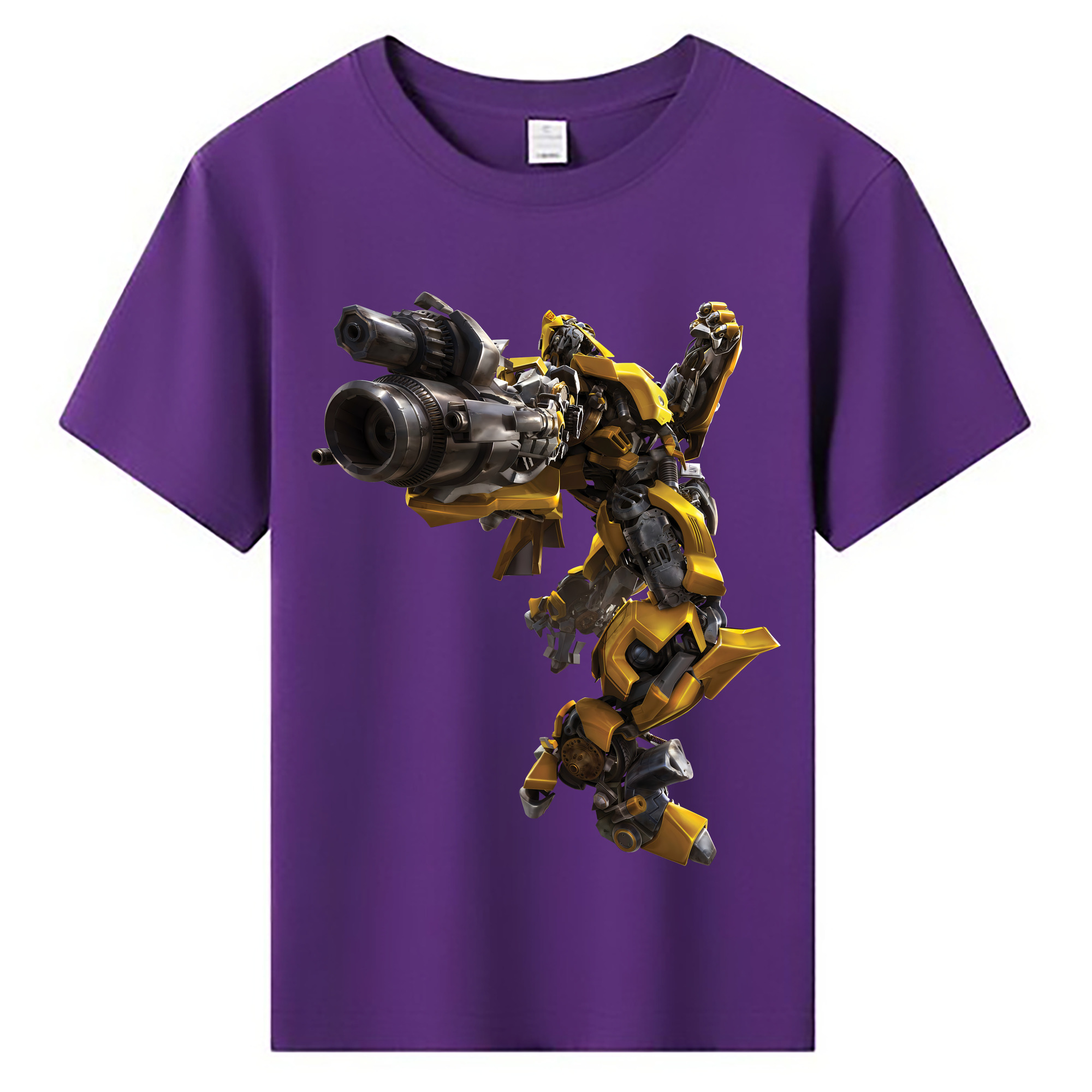 （画像用） Transformers トランスフォーマー 綿100％キッズTシャツ（フロントプリント）