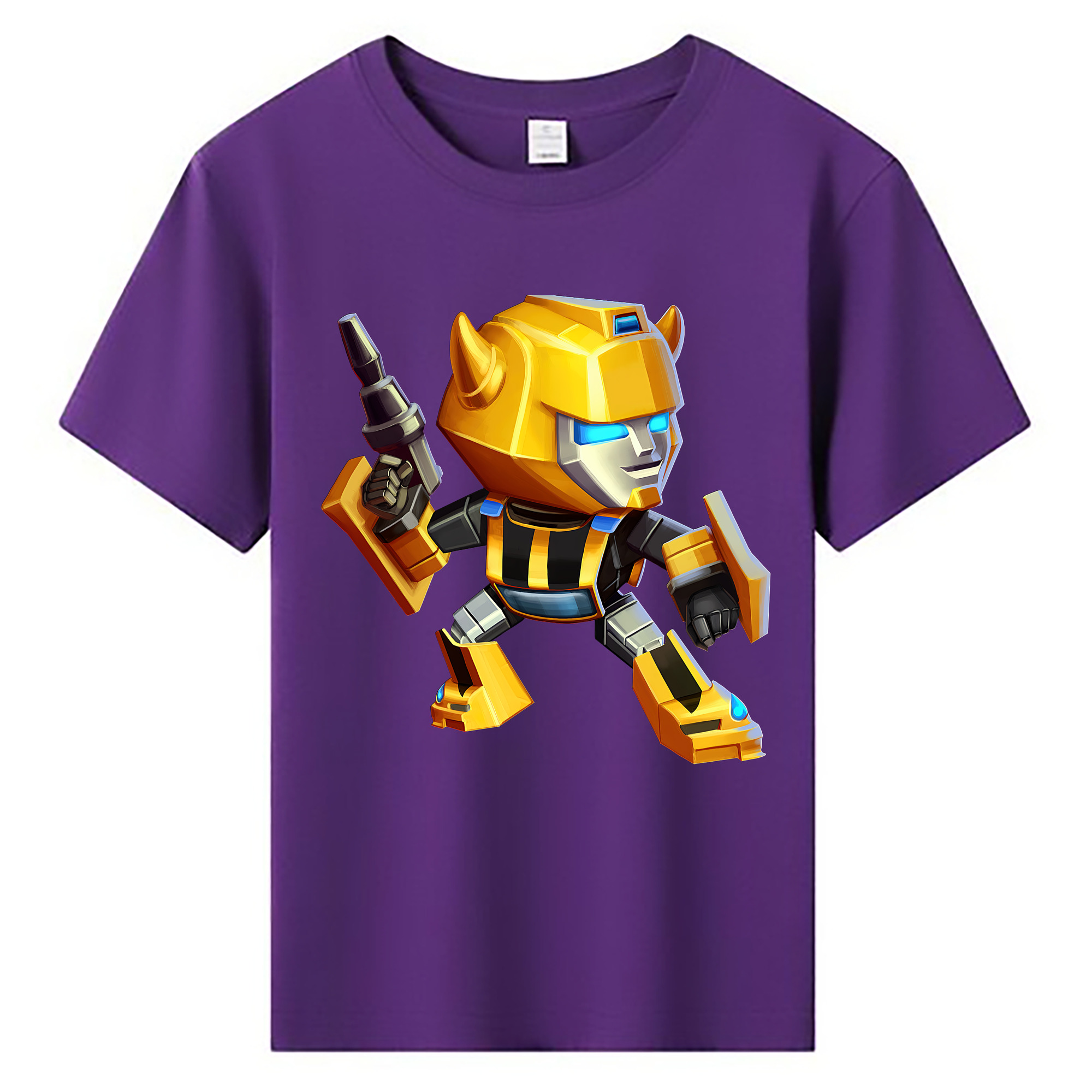 （画像用） Transformers トランスフォーマー 綿100％キッズTシャツ（フロントプリント）