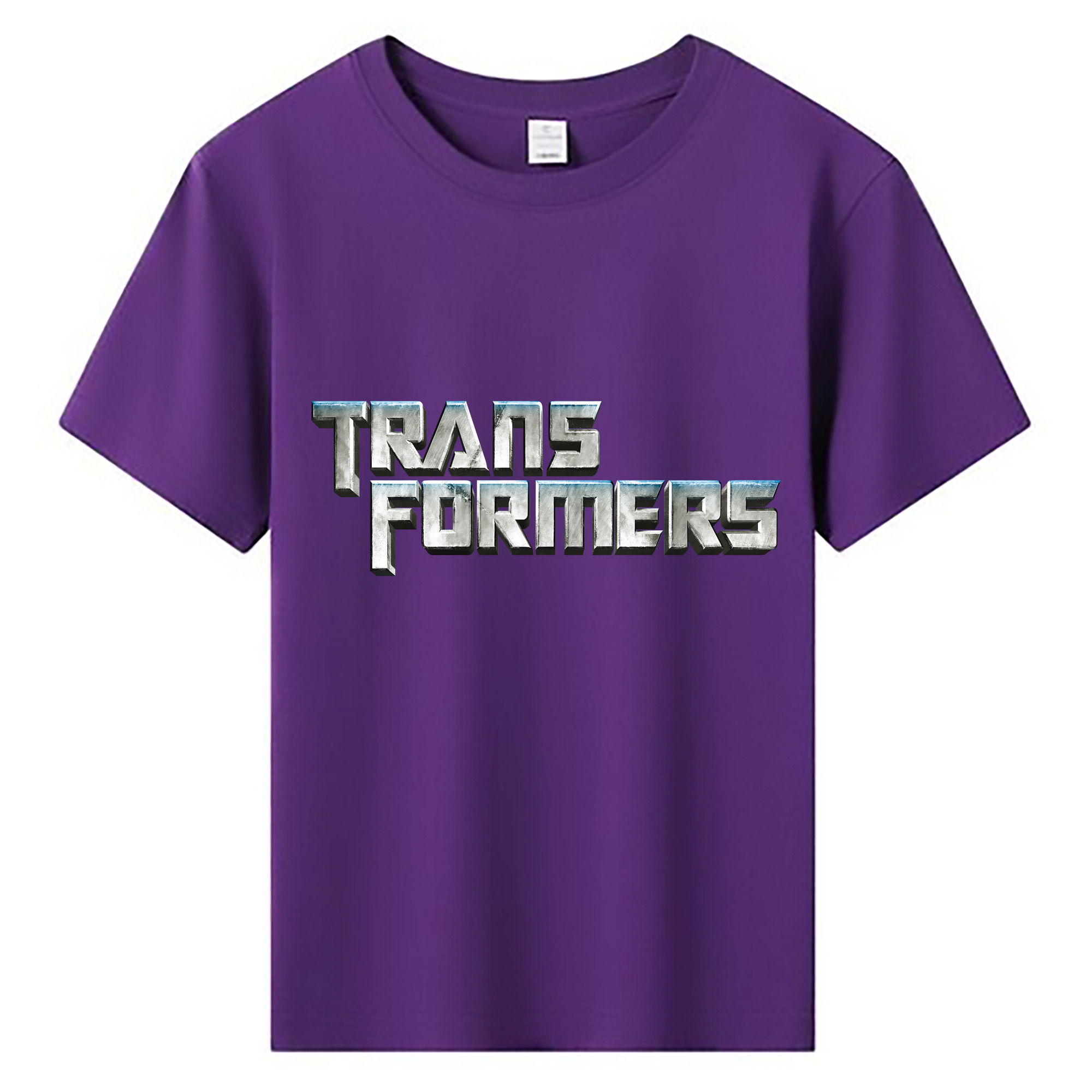 （画像用） Transformers トランスフォーマー 綿100％キッズTシャツ（フロントプリント）