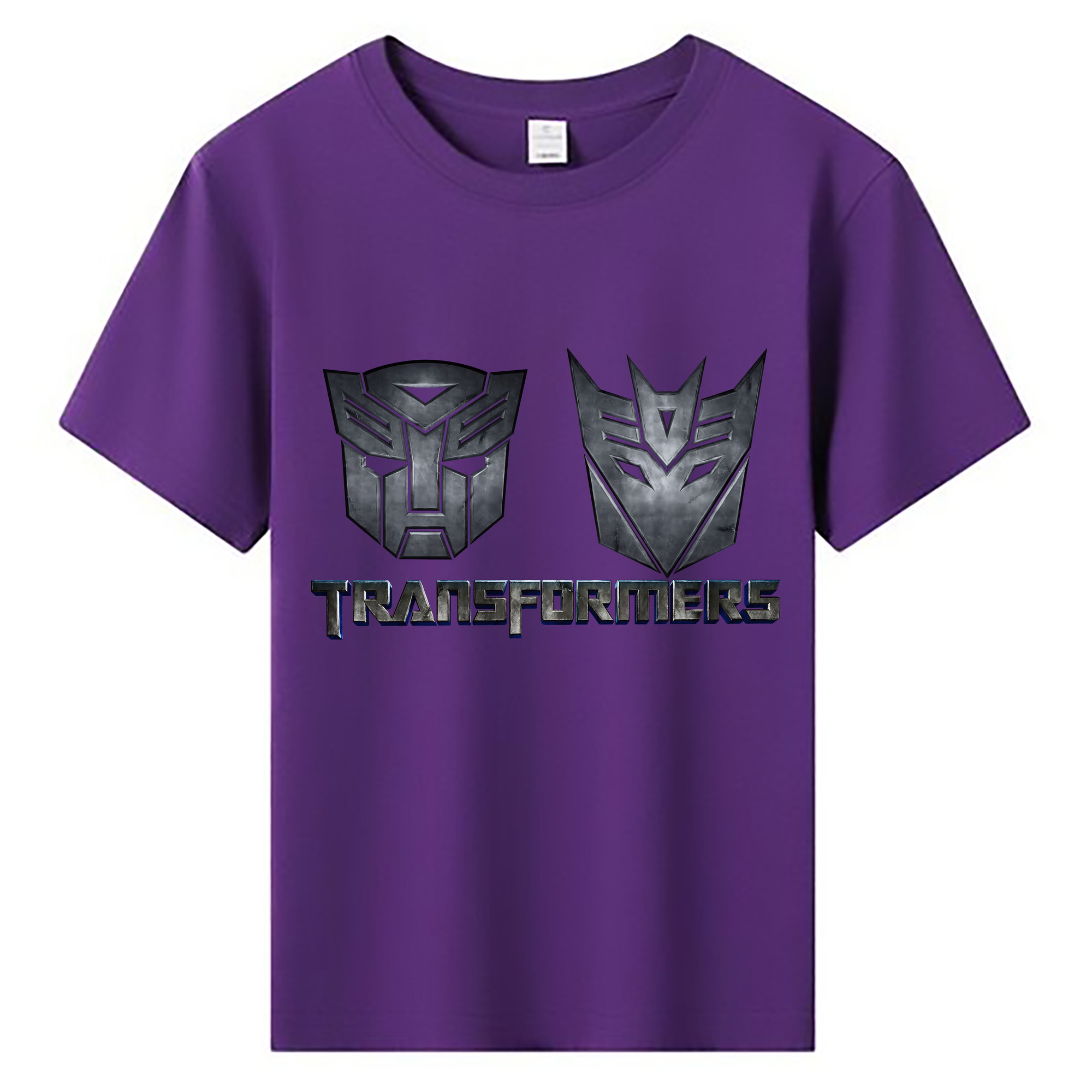 （画像用） Transformers トランスフォーマー 綿100％キッズTシャツ（フロントプリント）