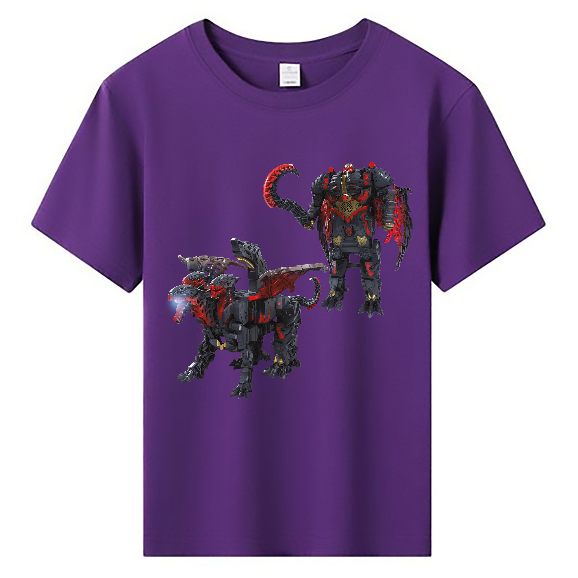 （画像用） Transformers トランスフォーマー 綿100％キッズTシャツ（フロントプリント）