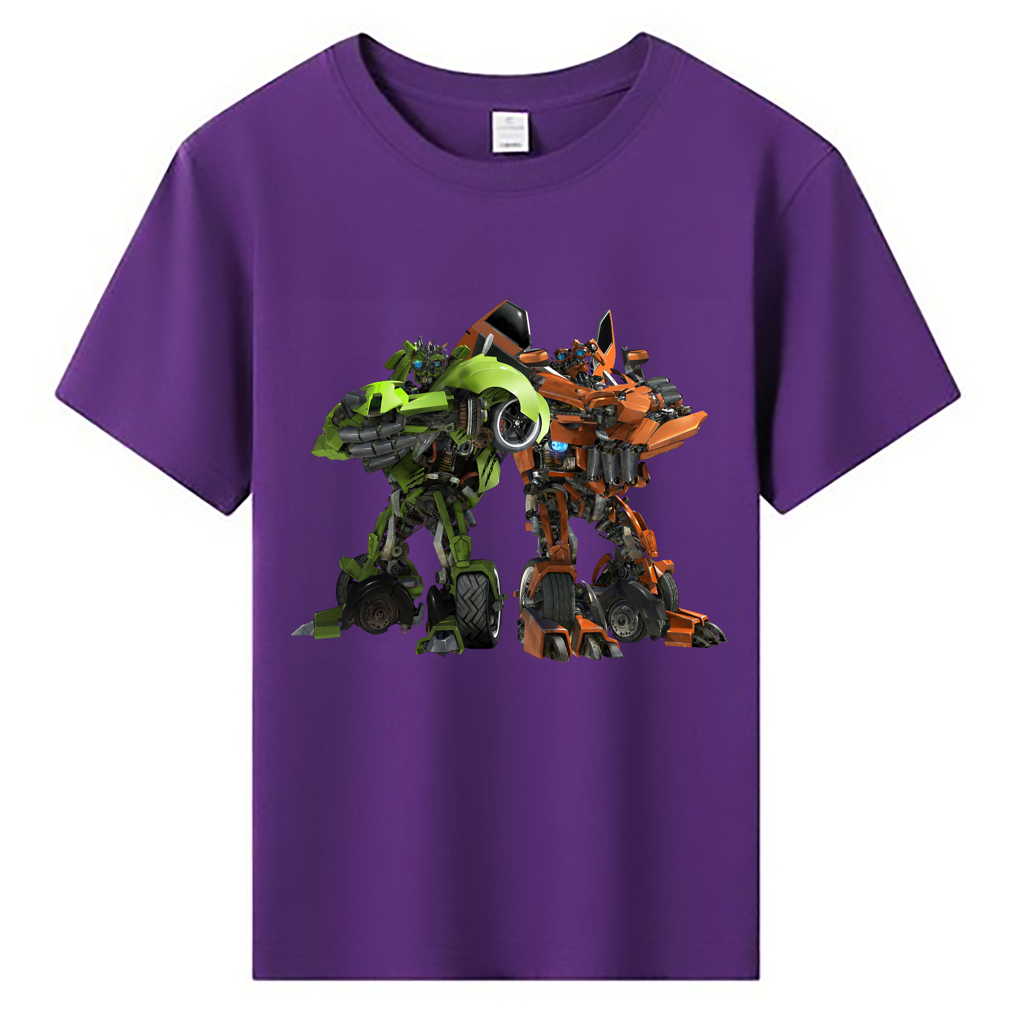 （画像用） Transformers トランスフォーマー 綿100％キッズTシャツ（フロントプリント）