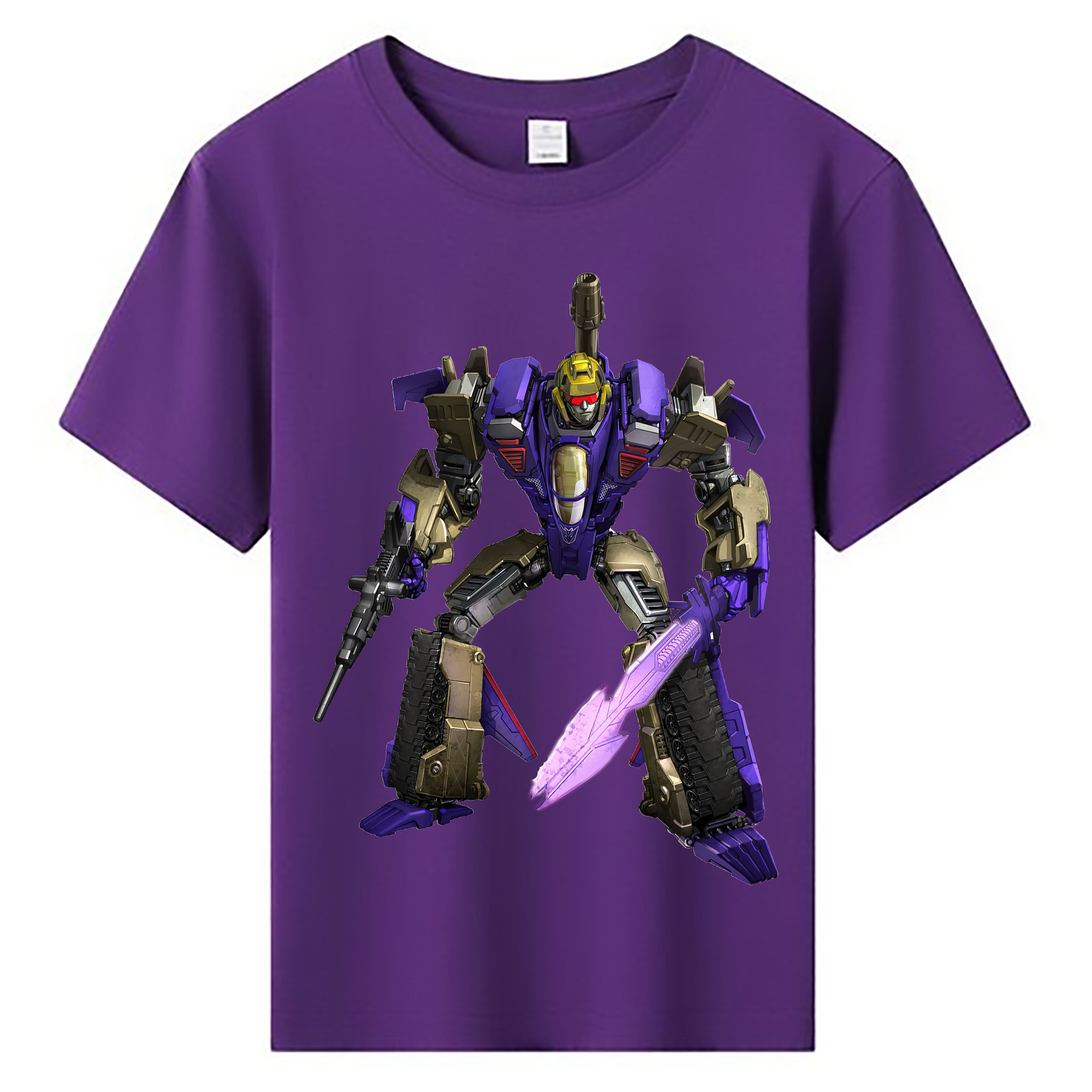 （画像用） Transformers トランスフォーマー 綿100％キッズTシャツ（フロントプリント）