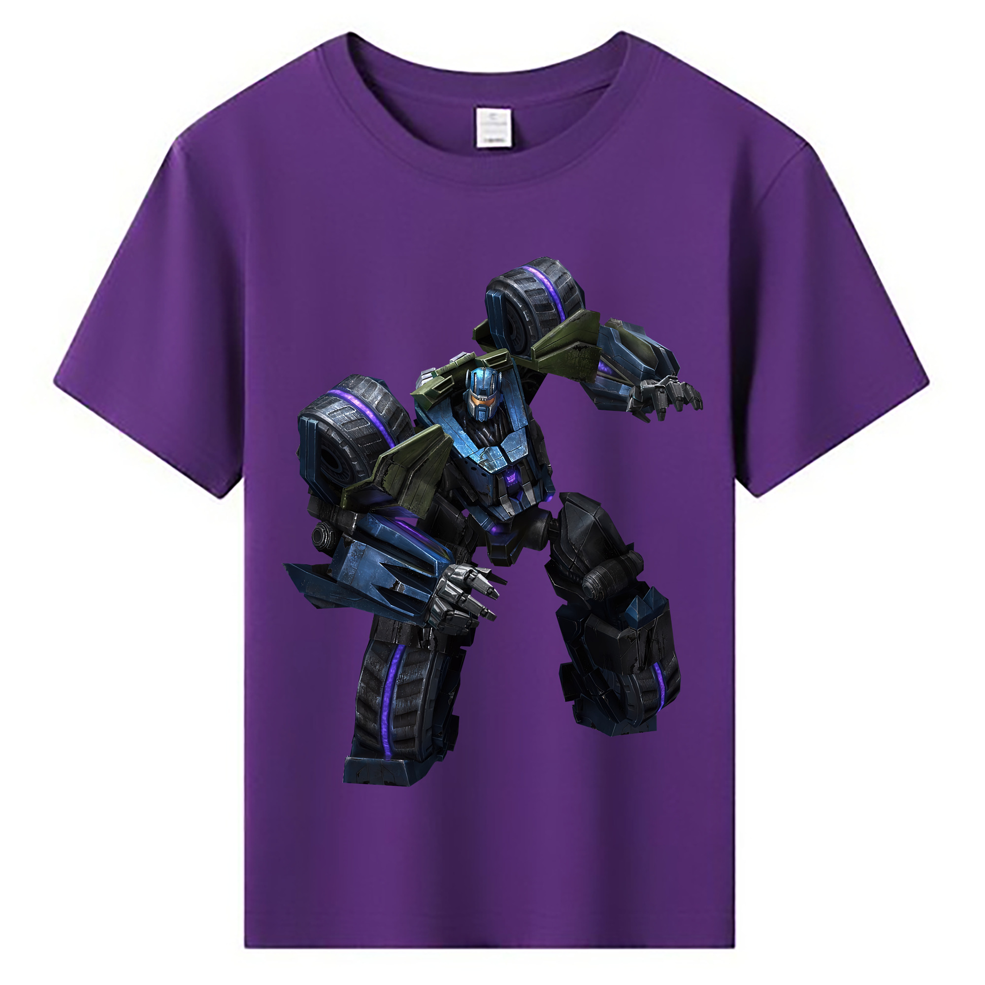 （画像用） Transformers トランスフォーマー 綿100％キッズTシャツ（フロントプリント）