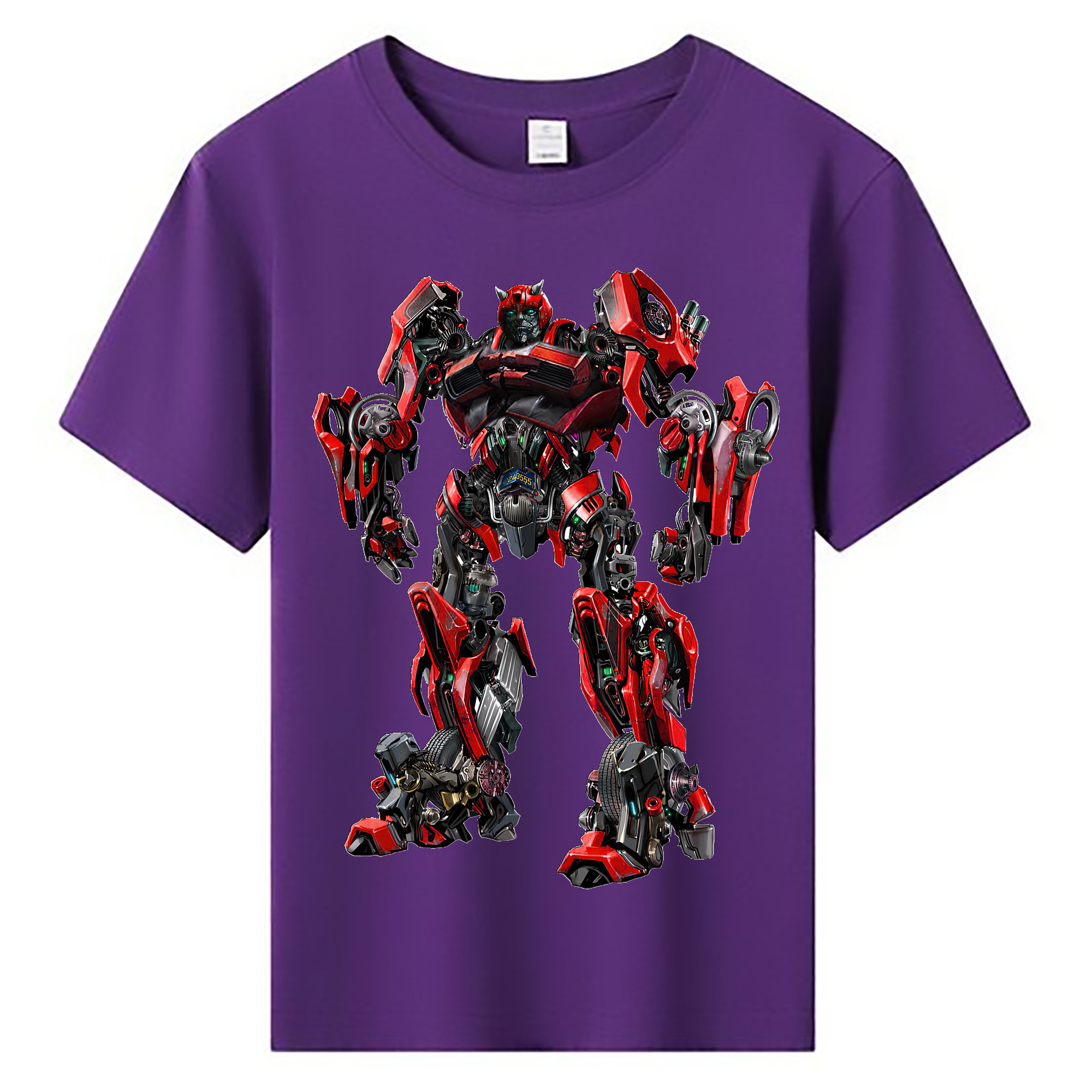 （画像用） Transformers トランスフォーマー 綿100％キッズTシャツ（フロントプリント）