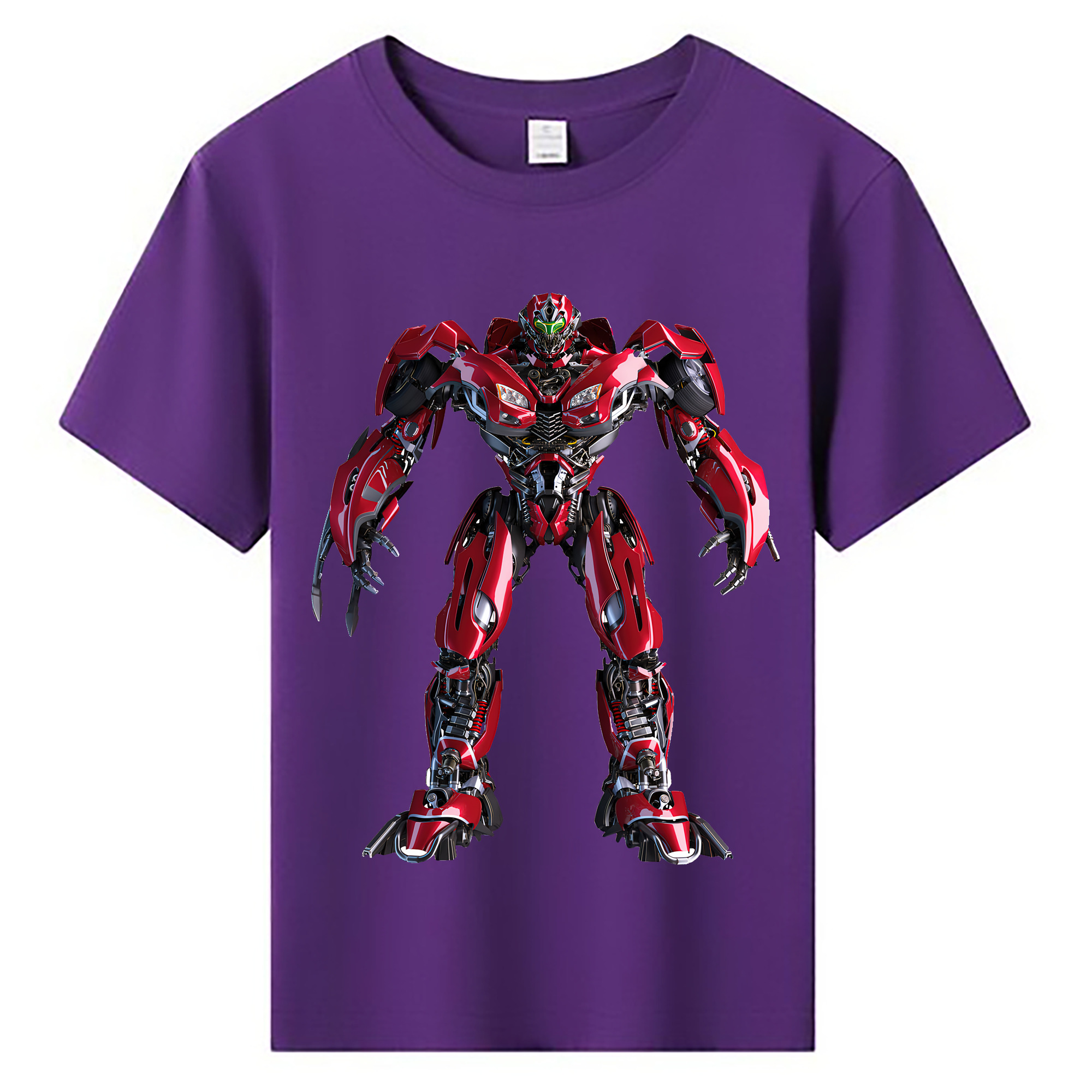 （画像用） Transformers トランスフォーマー 綿100％キッズTシャツ（フロントプリント）