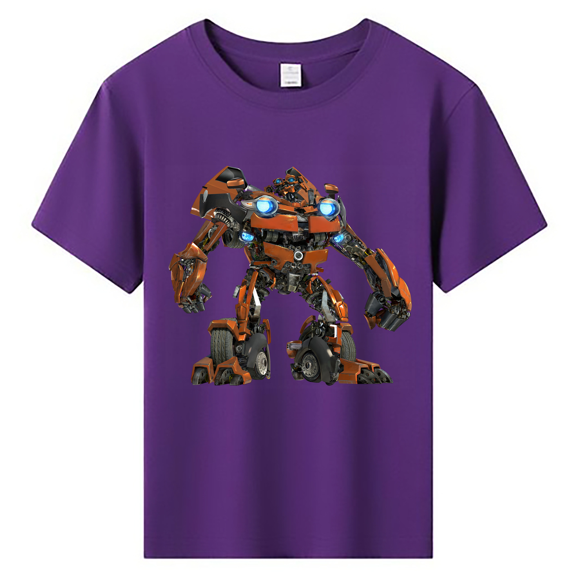 （画像用） Transformers トランスフォーマー 綿100％キッズTシャツ（フロントプリント）