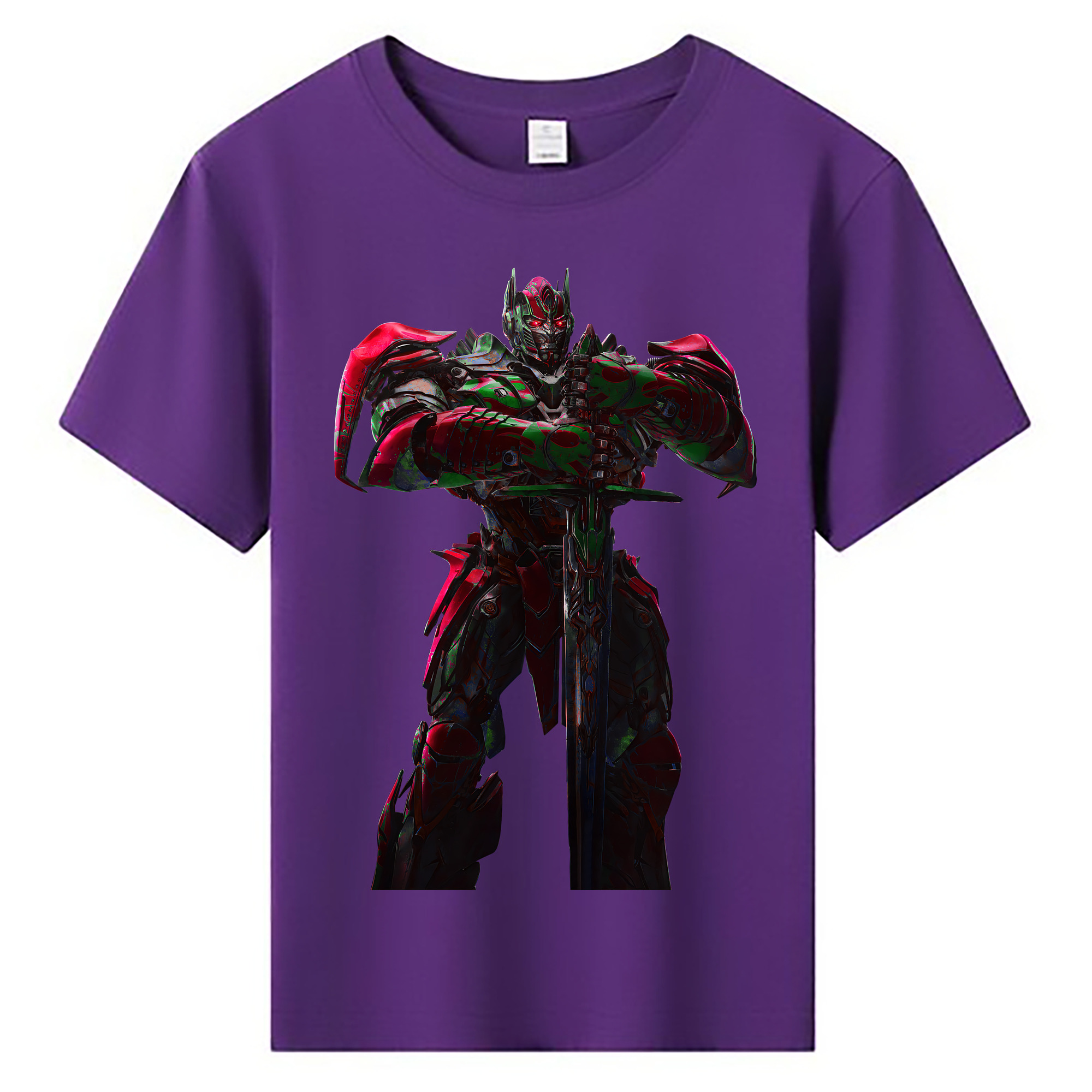 （画像用） Transformers トランスフォーマー 綿100％キッズTシャツ（フロントプリント）